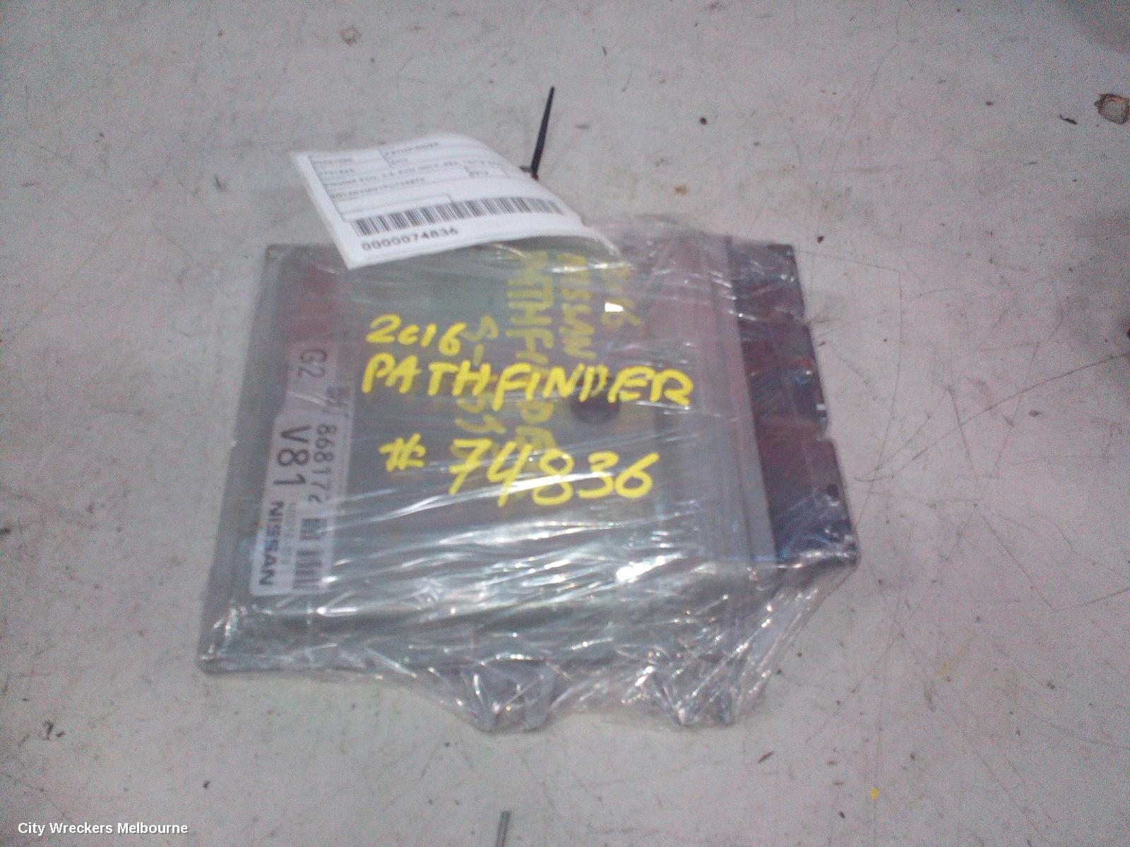 NISSAN PATHFINDER ECU, ENGINE ECU, 3.5, ECU ONLY, R52, 10/2013 - 04/2021