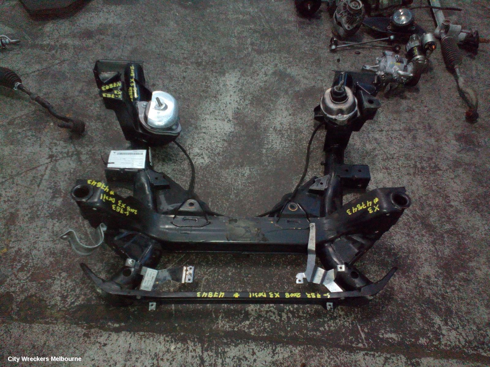 BMW X3 FRT XMEMBER/CRADLE, CRADLE, DIESEL, E83, 11/2005 - 11/2010