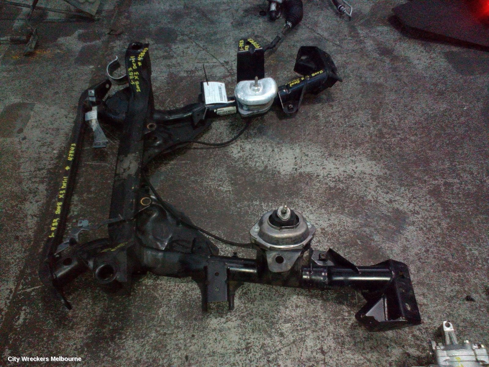 BMW X3 FRT XMEMBER/CRADLE, CRADLE, DIESEL, E83, 11/2005 - 11/2010