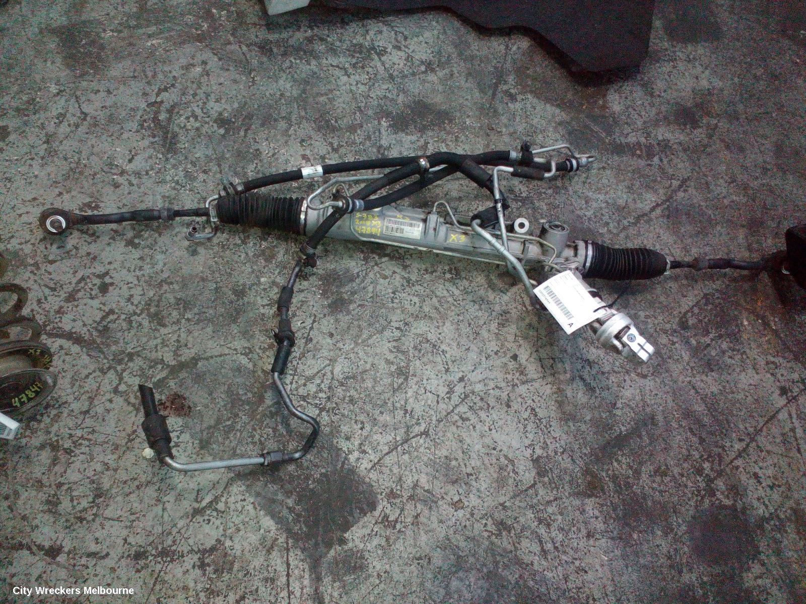 BMW X3 STEERING BOX/RACK, E83, 12/2006 - 11/2010