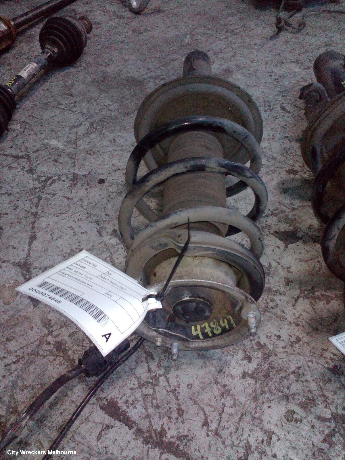 BMW X3 RIGHT FRONT STRUT, E83, 06/2004 - 11/2010