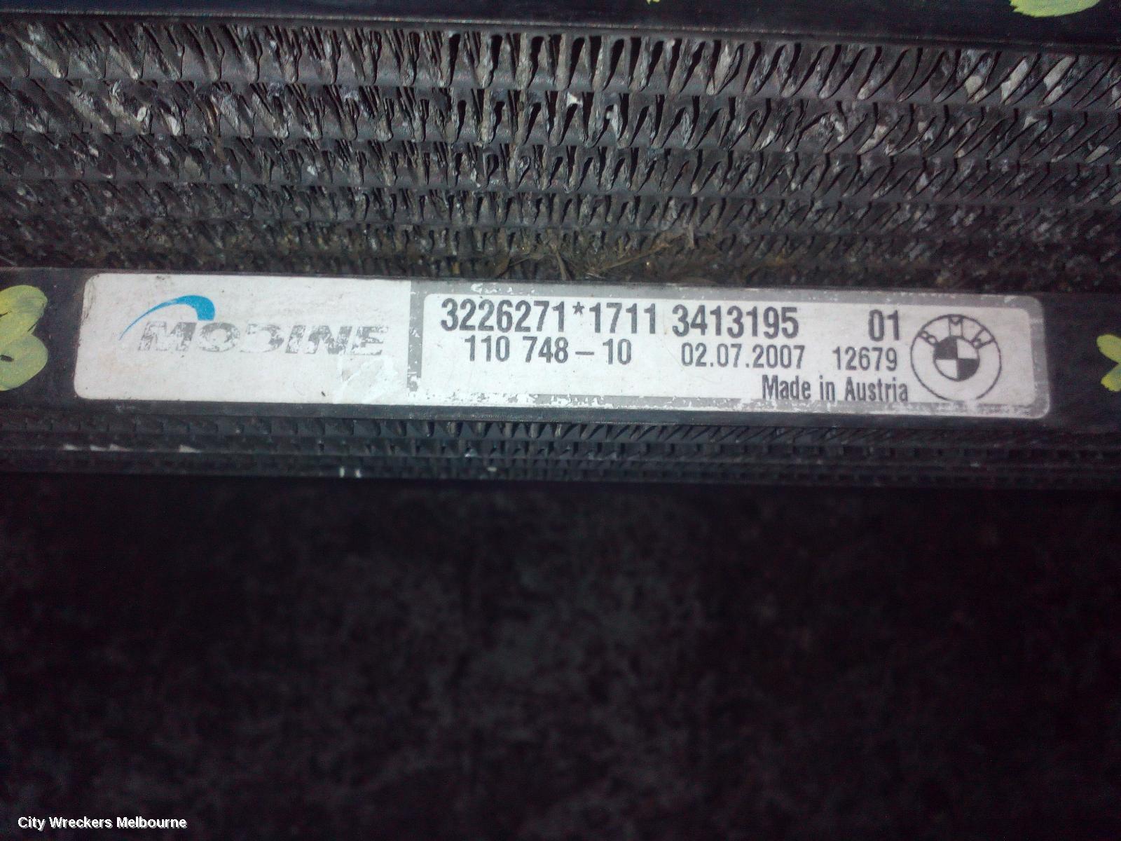 BMW X3 COOLER, E83, 06/2004 - 02/2011