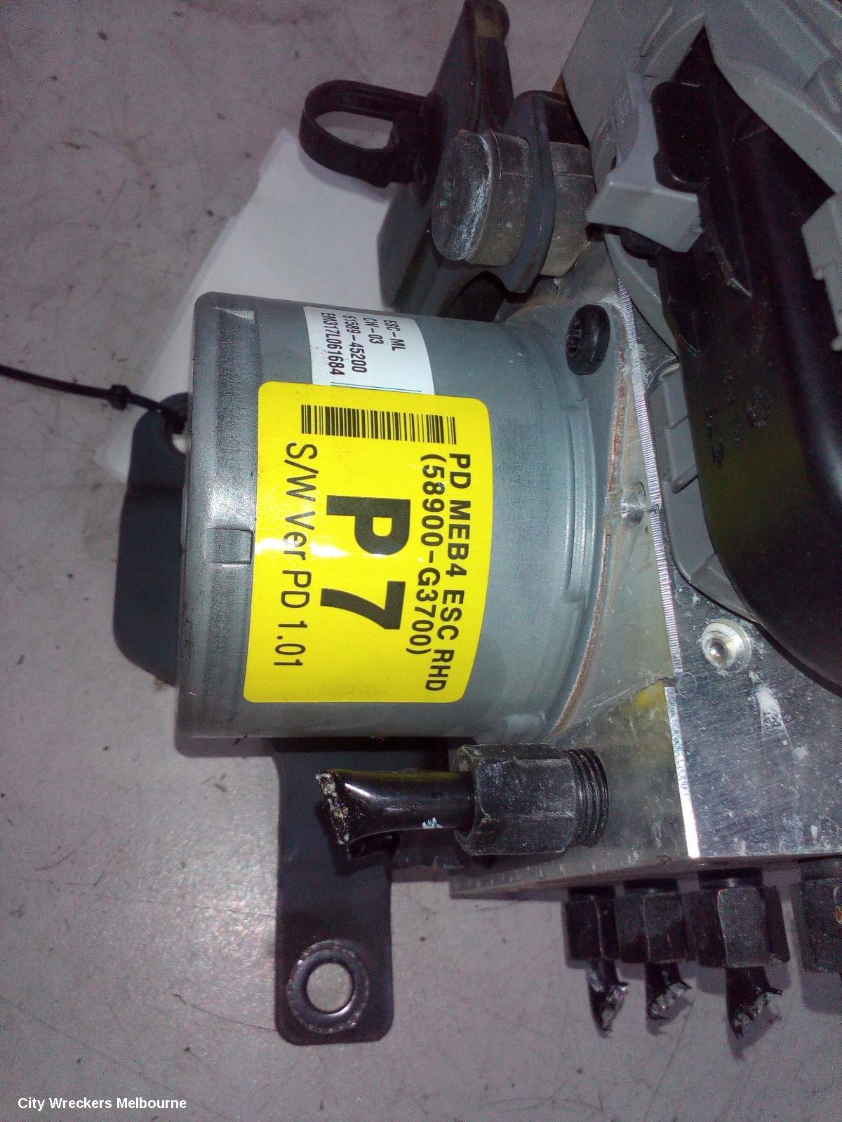 HYUNDAI I30 ABS PUMP/MODULATOR, P/N 58900G3700, PD, 03/2017 ONWARDS