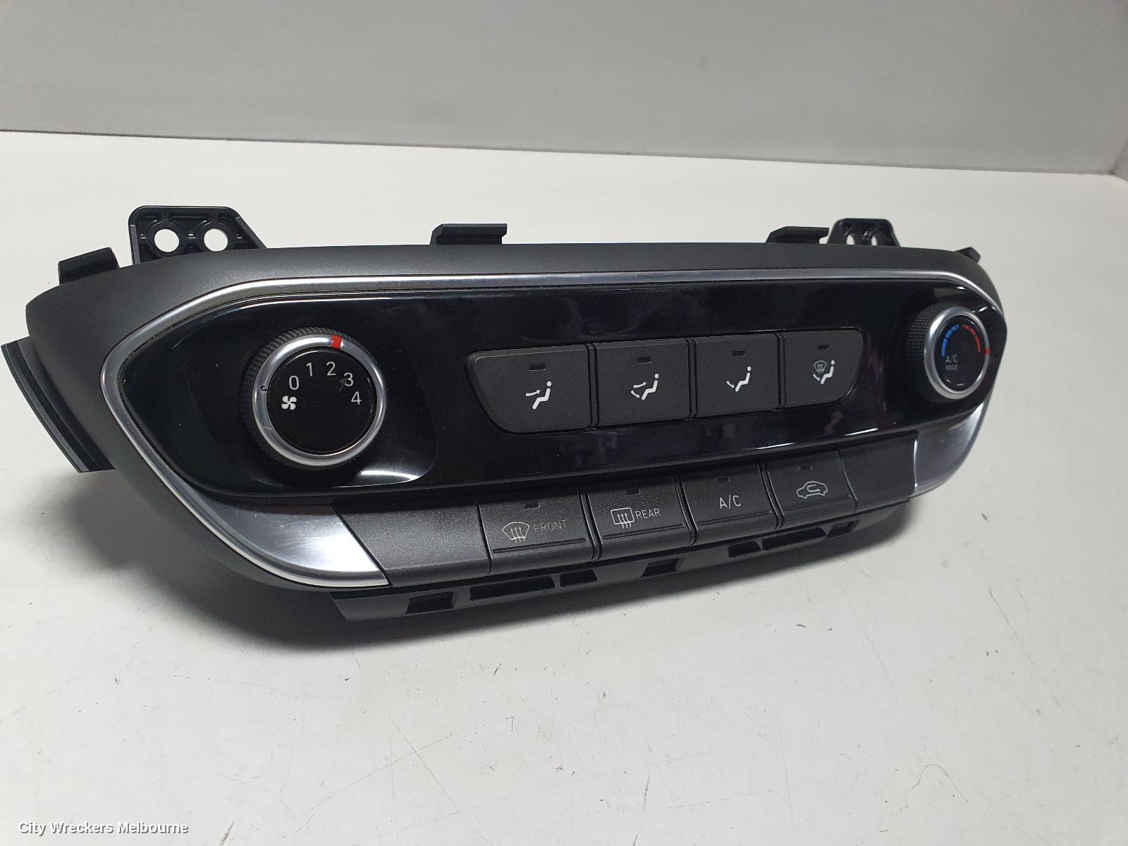 HYUNDAI I30 HEATER/AC CONTROLS, DUAL ZONE CLIMATE CONTROL TYPE, PD, 03/2017 ONWARDS