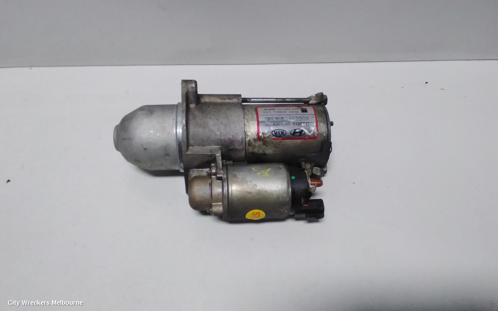 HYUNDAI ILOAD/IMAX STARTER, PETROL, 2.4, AUTO T/M TYPE, TQ, 11/2007 - 05/2018