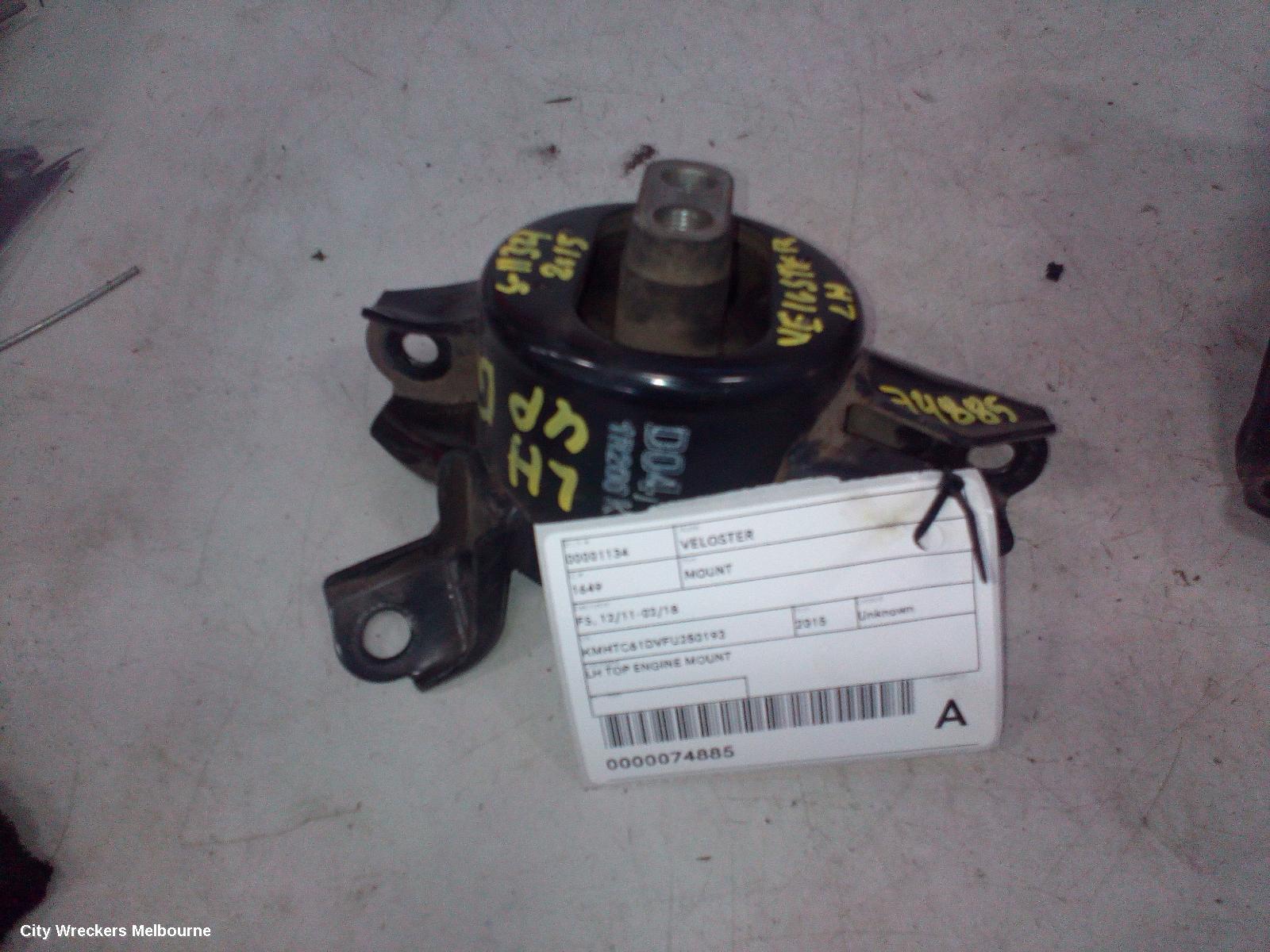 HYUNDAI VELOSTER MOUNT, FS, 10/2011 - 08/2019