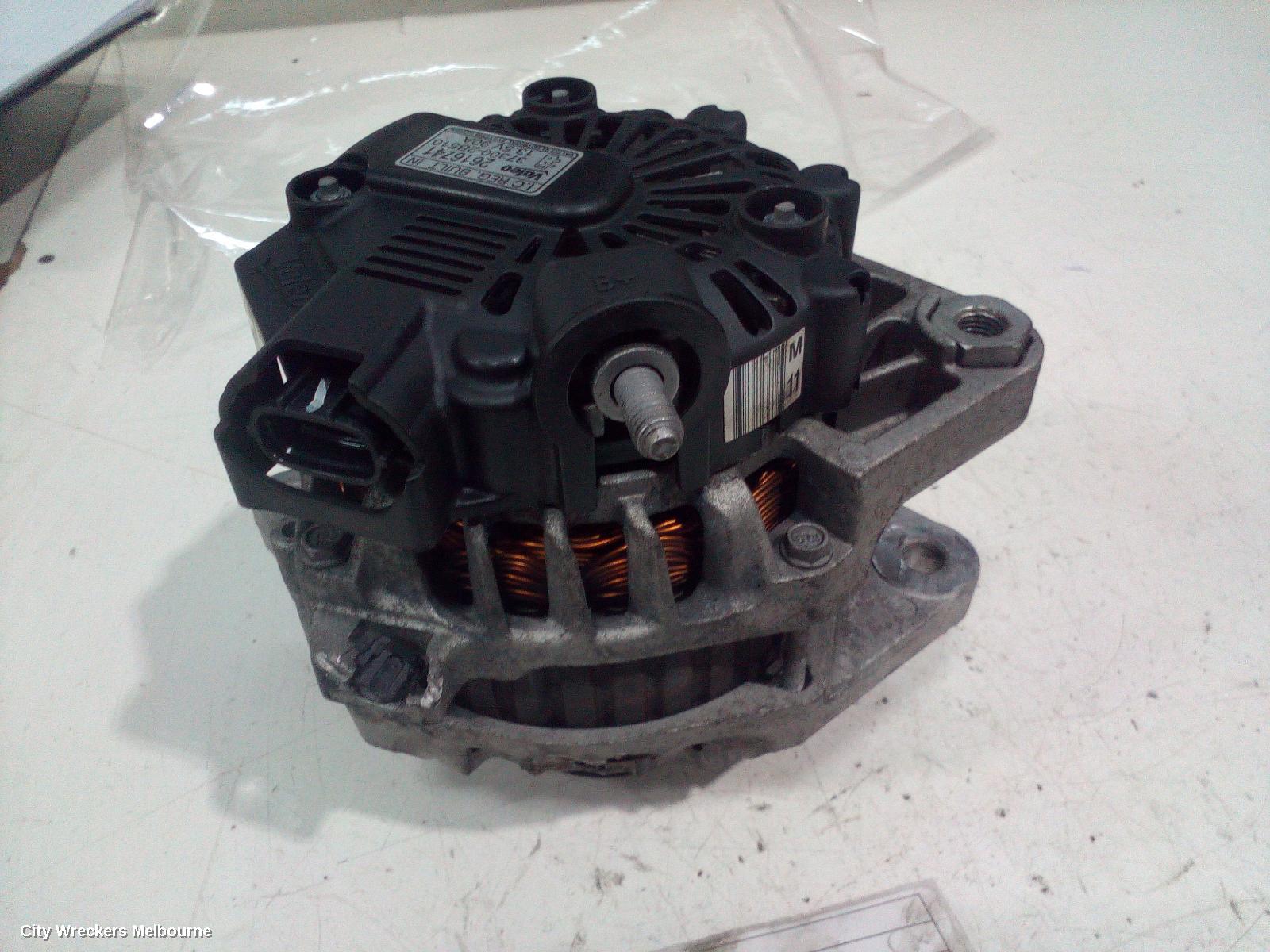 HYUNDAI VELOSTER ALTERNATOR, 1.6, G4FD, FS, 12/2011 - 02/2018