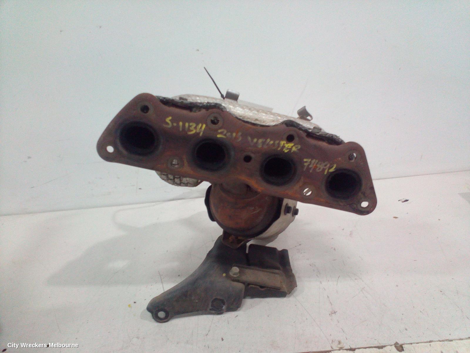 HYUNDAI VELOSTER CATALYTIC CONVERTER, MANIFOLD-CAT TYPE, 1.6, G4FD, PETROL, FS, 12/2011 - 02/2018