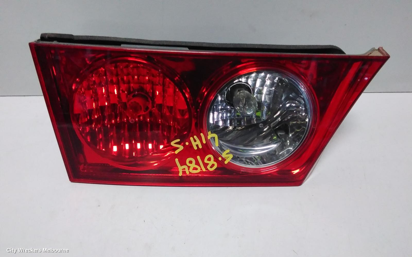 HONDA ACCORD REAR GARNISH, BOOTLID LAMP (LH SIDE), 7TH GEN, CL/EURO (VIN JHMCL), 12/2005 - 03/2008