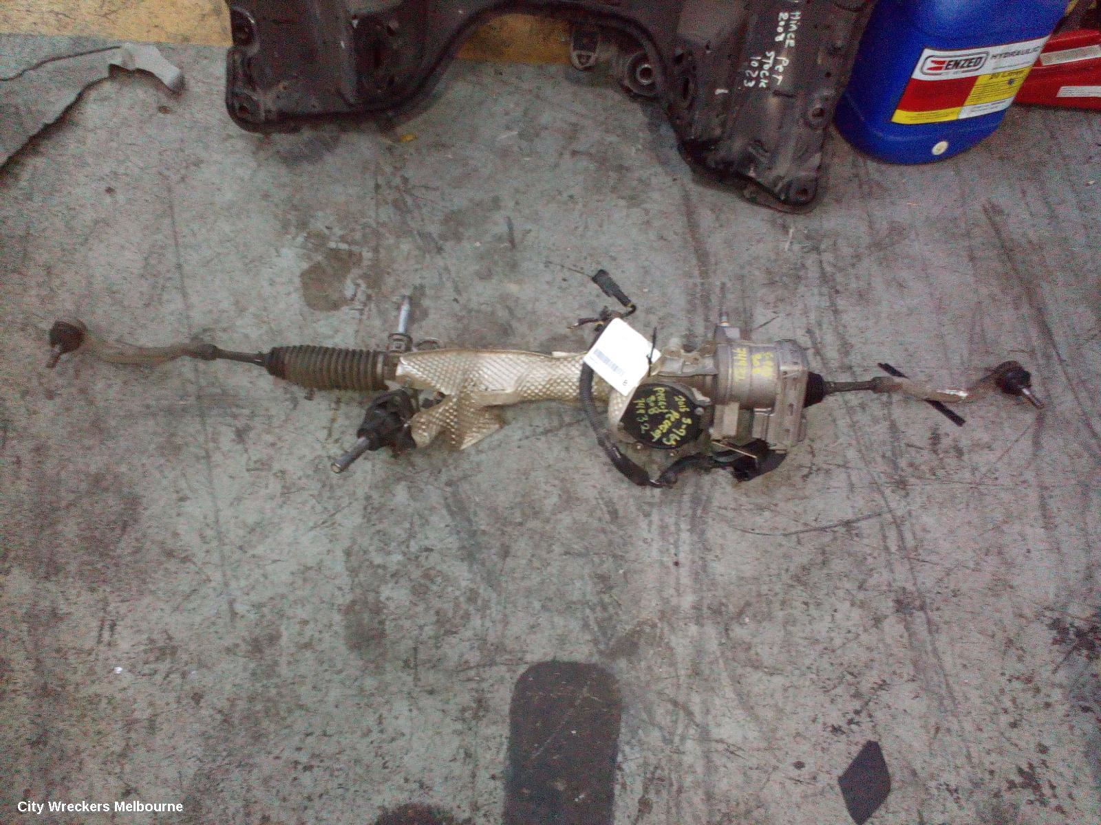 PEUGEOT 308 STEERING BOX/RACK, T9, 1.2, PETROL, VIN VF3L*HNY/HNW, 10/2014 ONWARDS