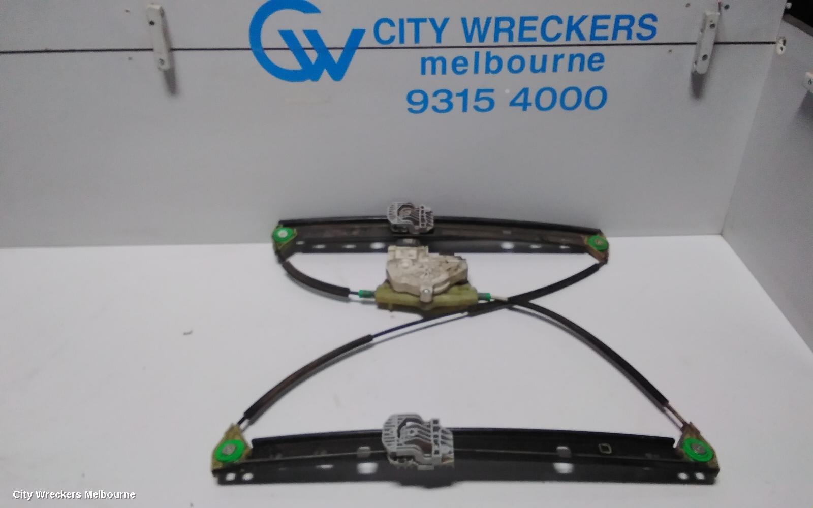 AUDI Q7 RIGHT REAR WND REG/MOTOR, 4L, 09/2006 - 08/2015