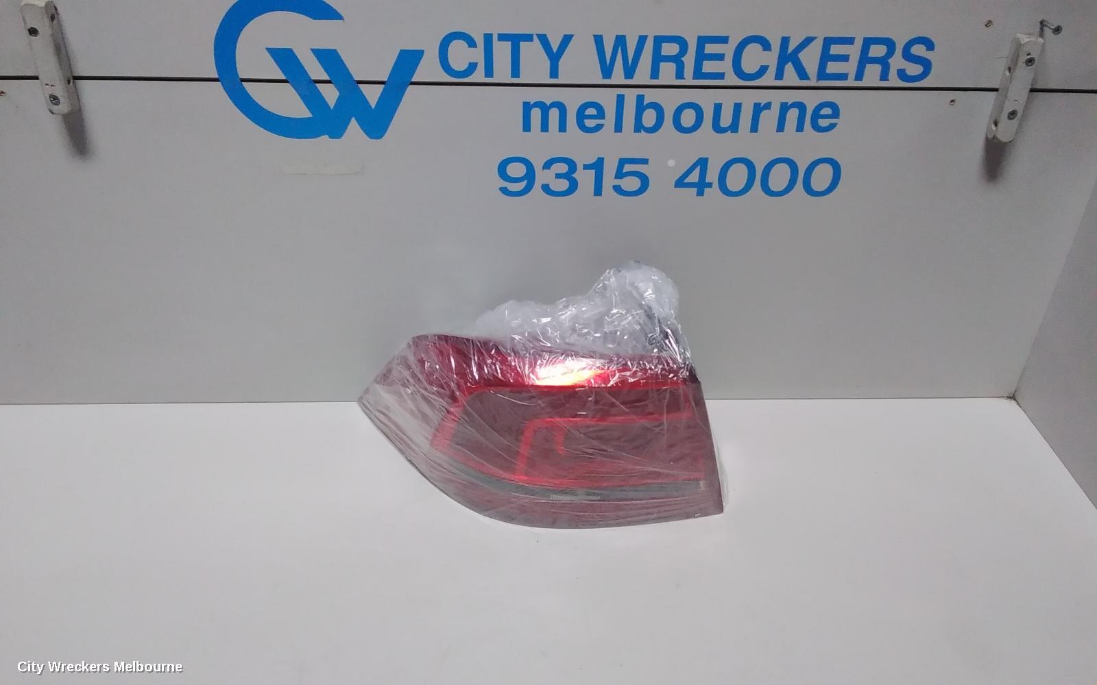 VOLKSWAGEN PASSAT LEFT TAILLIGHT, 3C/MK6 B7, SEDAN, NON LED TYPE, 09/2010 - 05/2015