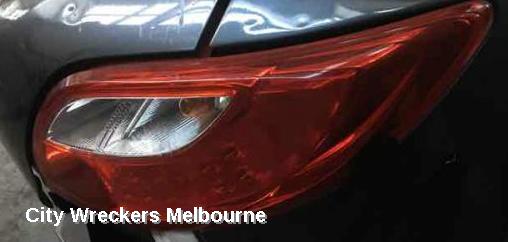 MAZDA 2 LEFT TAILLIGHT, HATCH, DE SERIES, 09/2007 - 09/2014