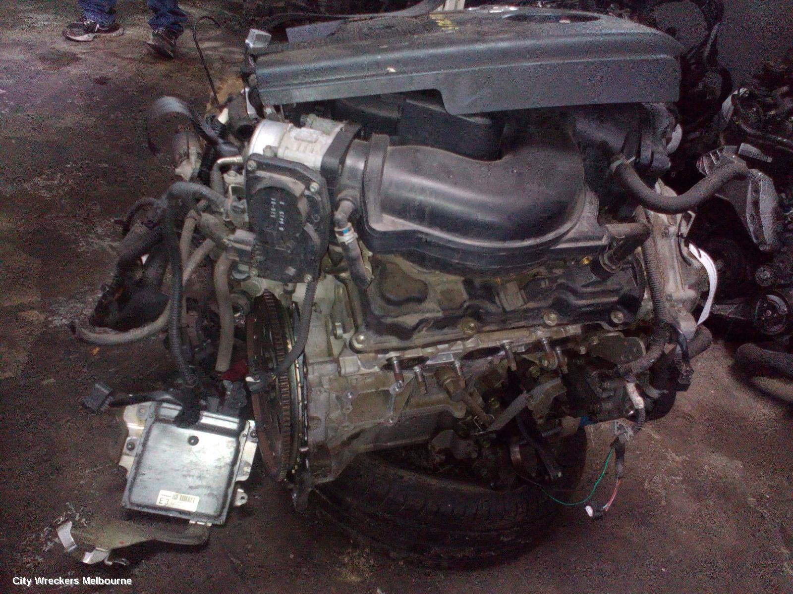 NISSAN MURANO ENGINE, PETROL, 3.5, VQ35, Z51, 12/2008 - 12/2014