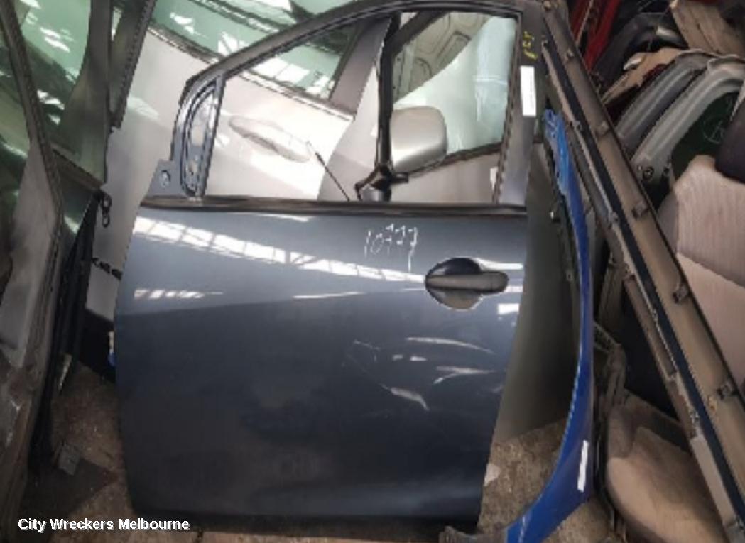 MAZDA 2 LEFT FRONT DOOR, DE SERIES, 5DR HATCH, 09/2007 - 09/2014