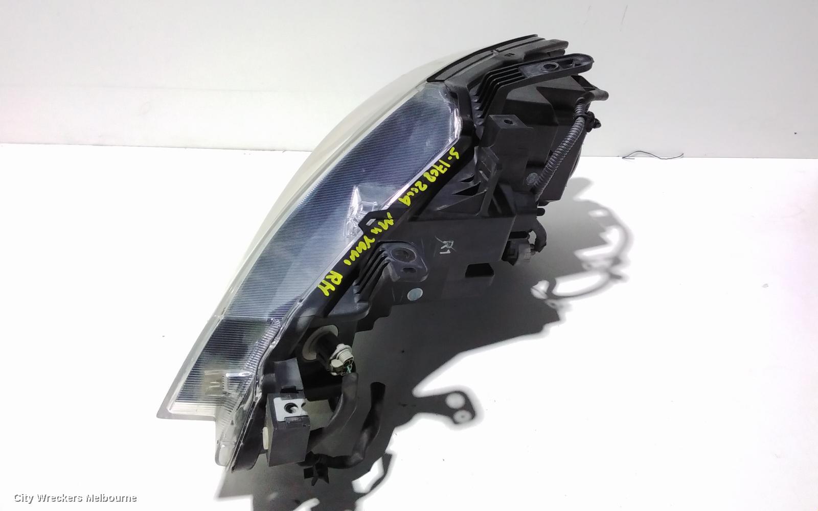 NISSAN MURANO RIGHT HEADLAMP, Z51, 12/2008 - 08/2011