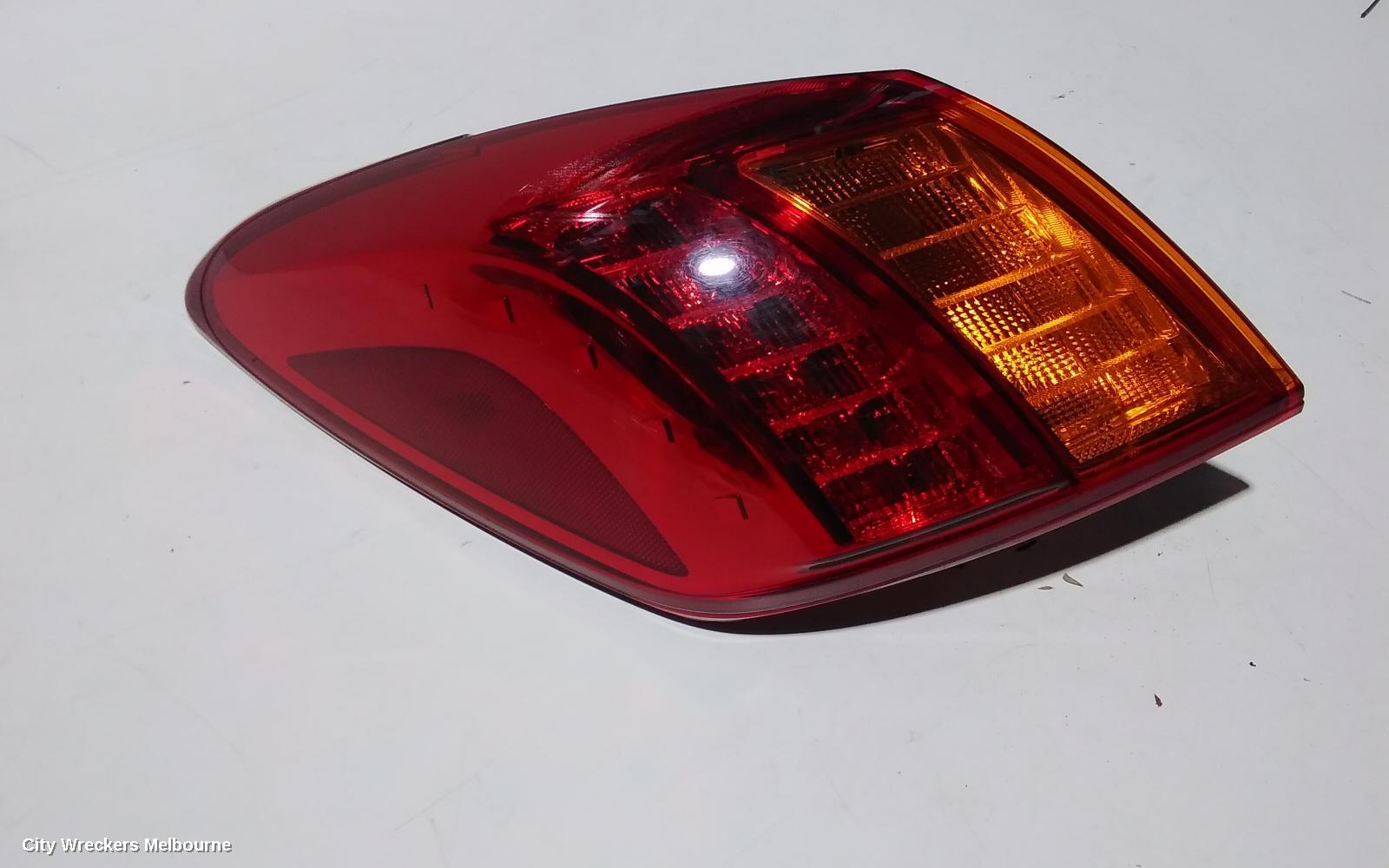 NISSAN MURANO LEFT TAILLIGHT, Z51, 12/2008 - 08/2011