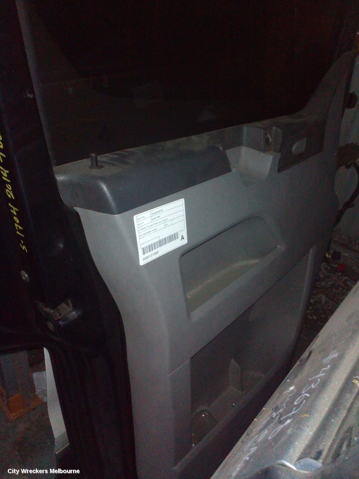 VOLKSWAGEN TRANSPORTER DOOR TRIM, LH FRONT, T5, MULTIVAN, 03/2010 - 06/2015