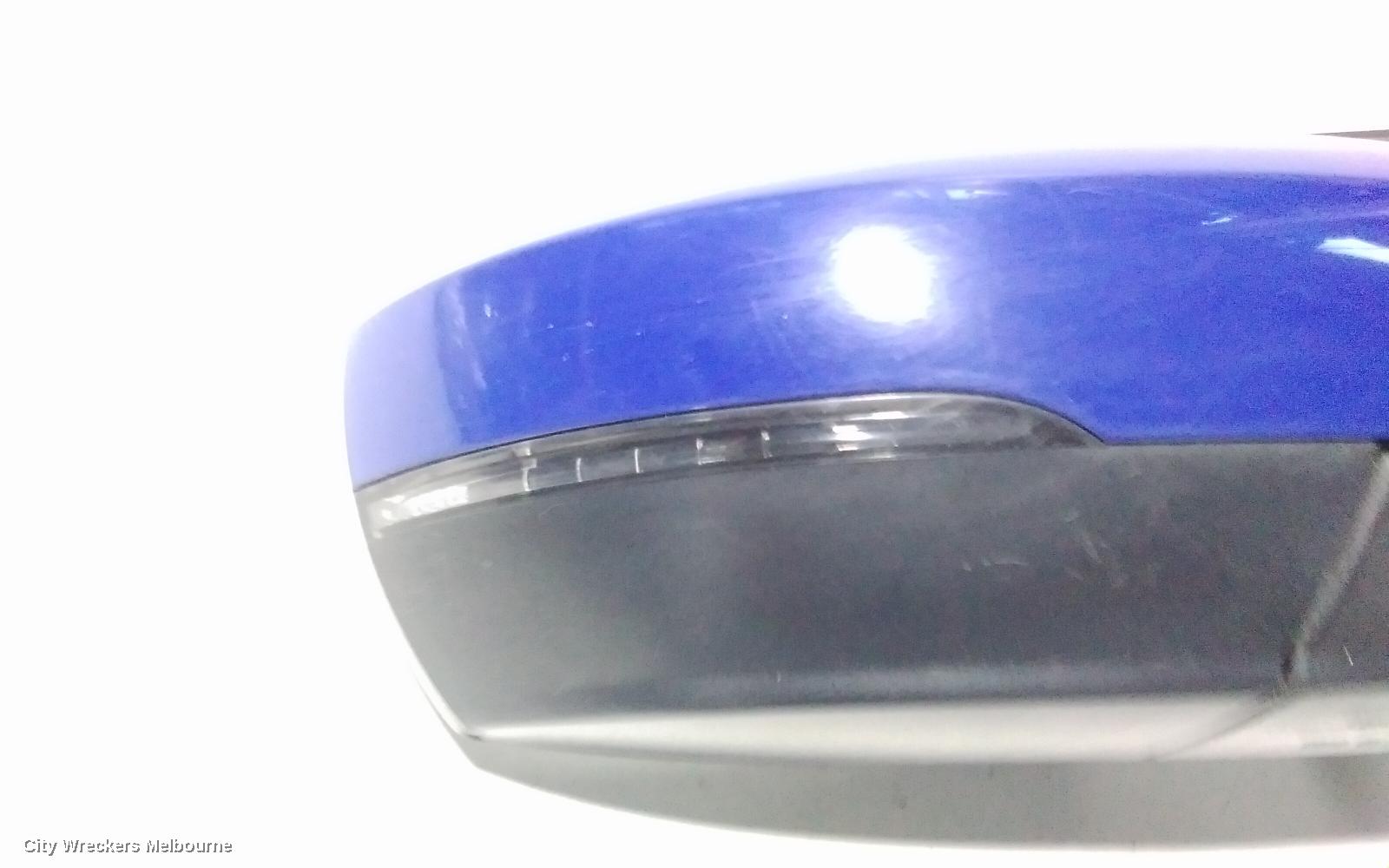VOLKSWAGEN POLO RIGHT DOOR MIRROR, 6R, HEATED TYPE, 05/2010 - 05/2014