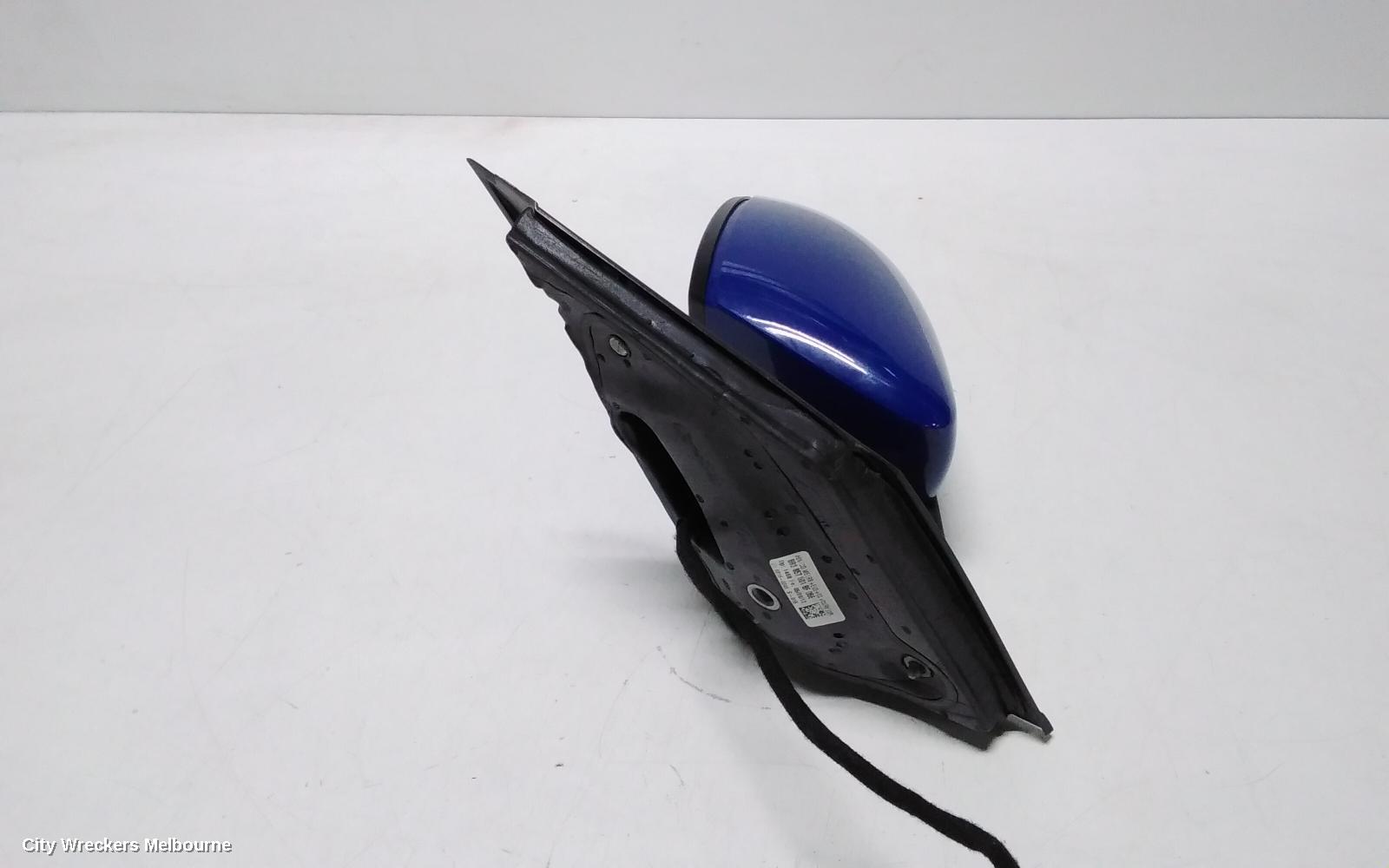 VOLKSWAGEN POLO LEFT DOOR MIRROR, 6R, HEATED TYPE, 05/2010 - 05/2014