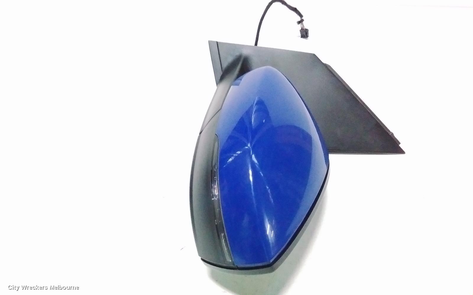 VOLKSWAGEN POLO LEFT DOOR MIRROR, 6R, HEATED TYPE, 05/2010 - 05/2014
