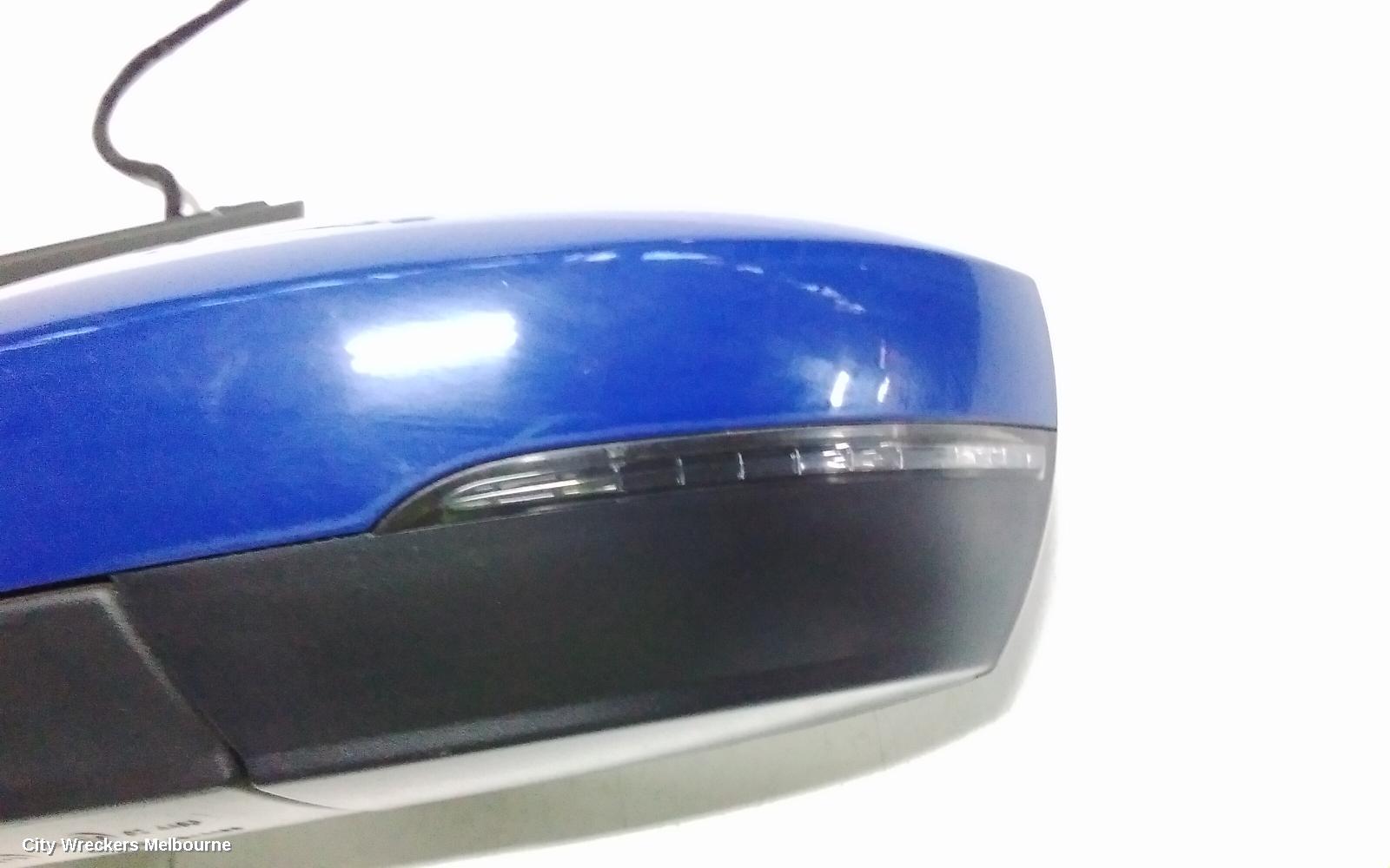 VOLKSWAGEN POLO LEFT DOOR MIRROR, 6R, HEATED TYPE, 05/2010 - 05/2014