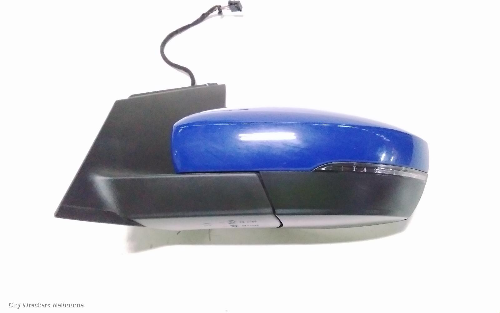 VOLKSWAGEN POLO LEFT DOOR MIRROR, 6R, HEATED TYPE, 05/2010 - 05/2014
