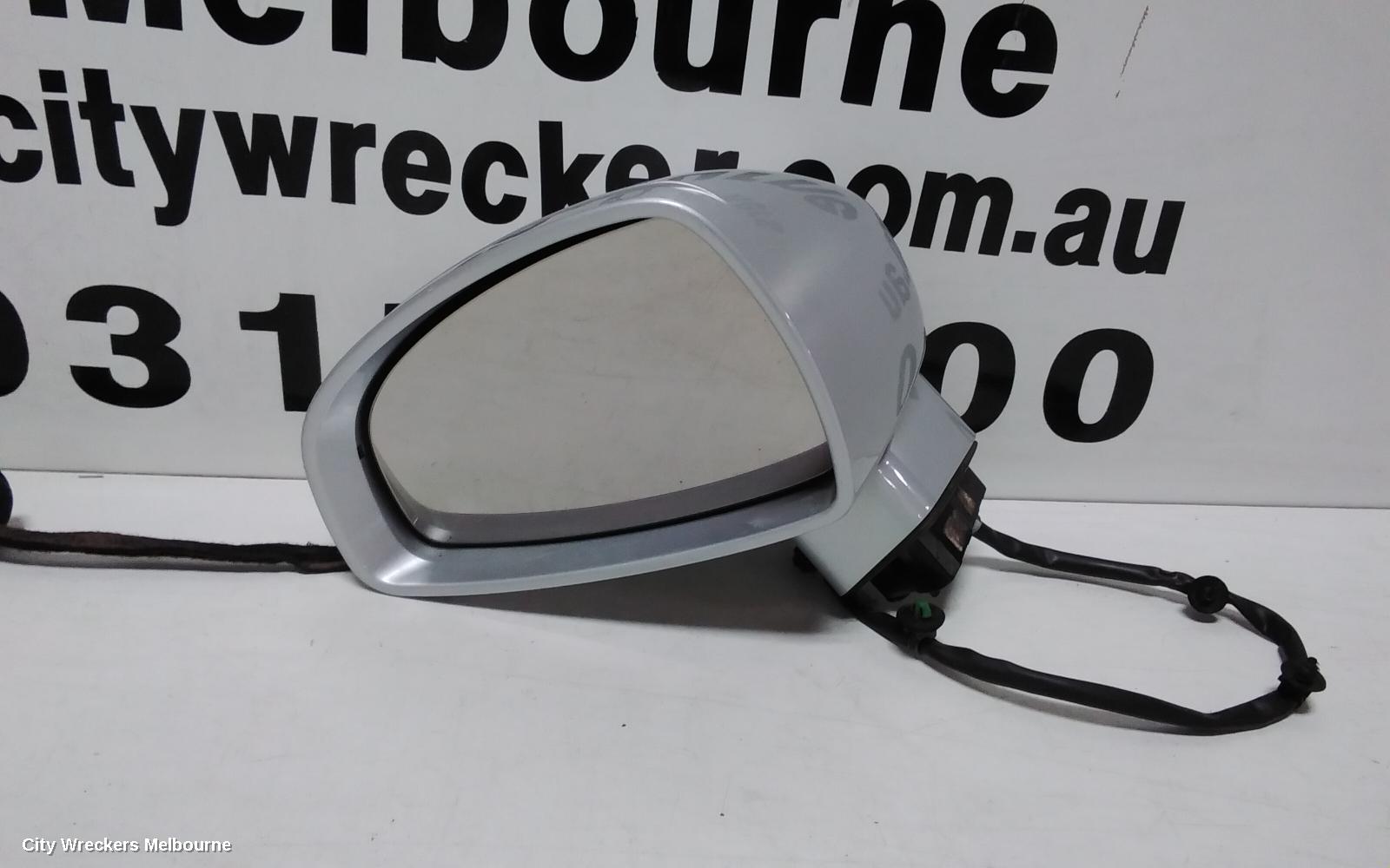 AUDI TT LEFT DOOR MIRROR, 8J, 09/2006 - 12/2014