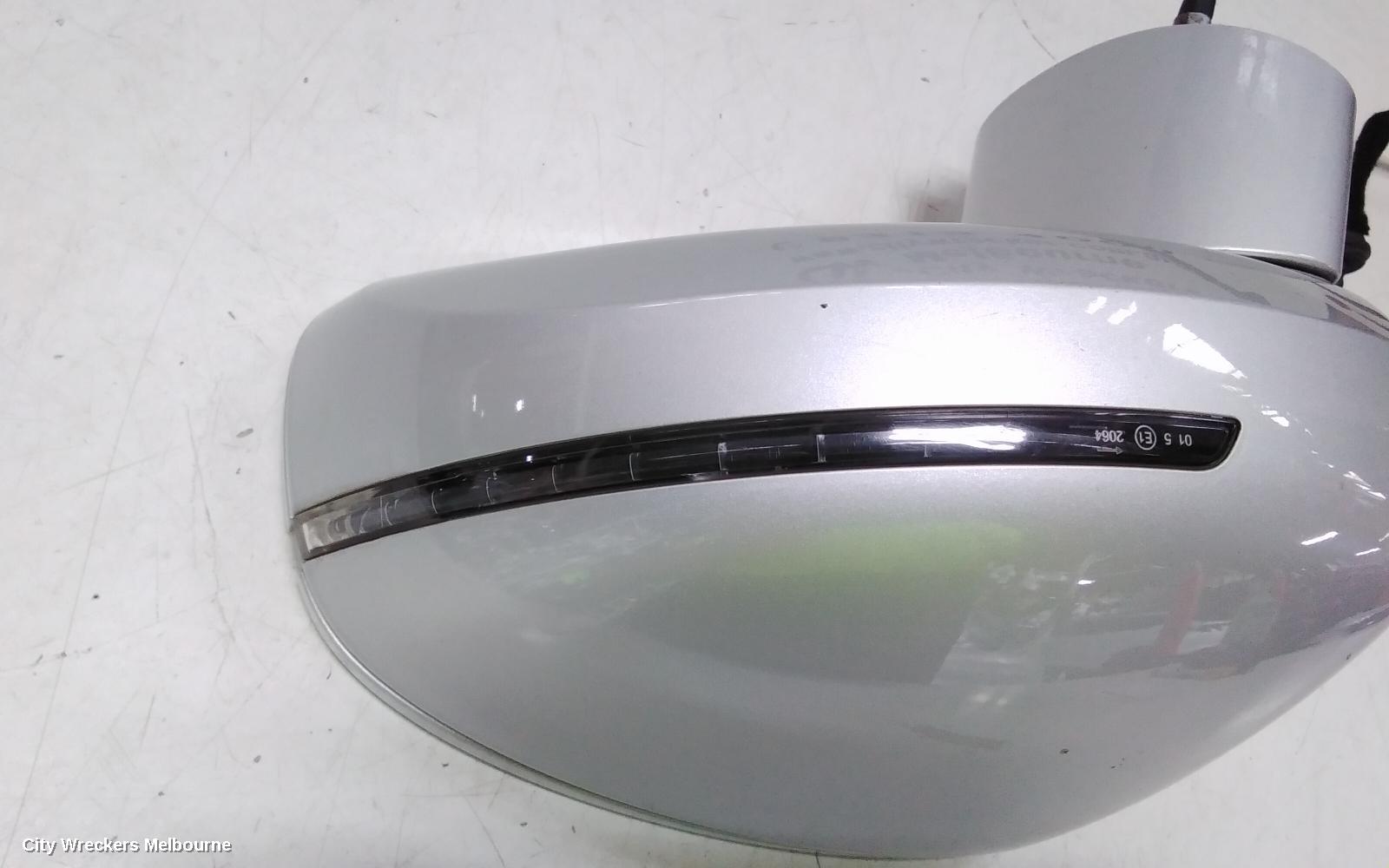AUDI TT LEFT DOOR MIRROR, 8J, 09/2006 - 12/2014