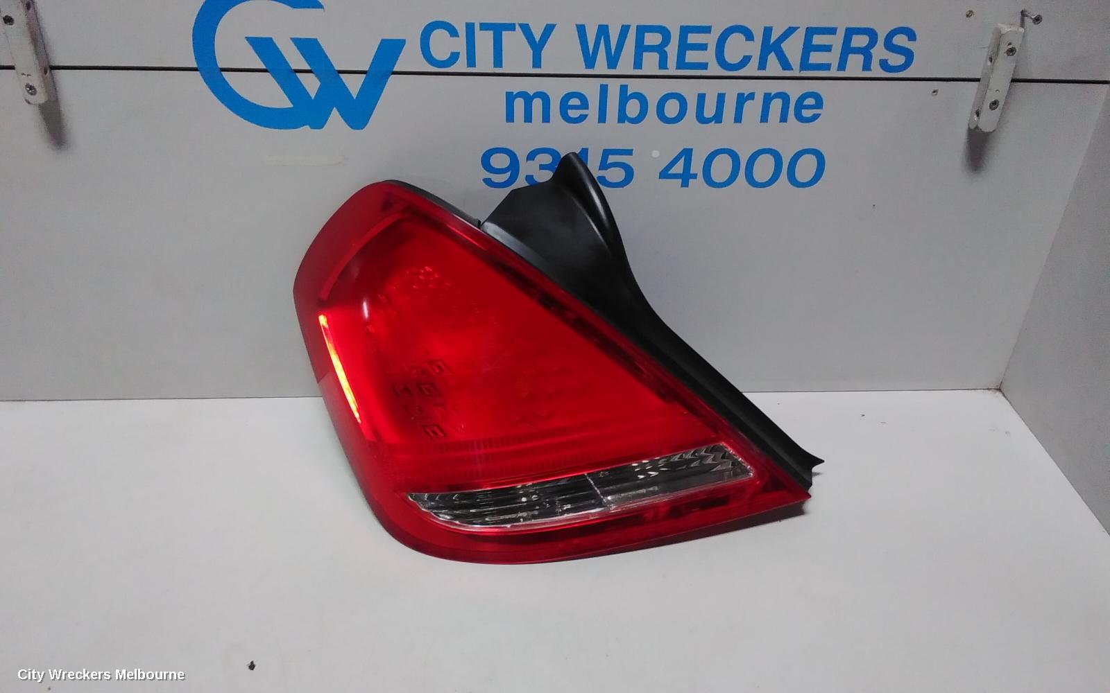 NISSAN MAXIMA LEFT TAILLIGHT, J31, LENS# 4969, 02/2002 - 12/2005