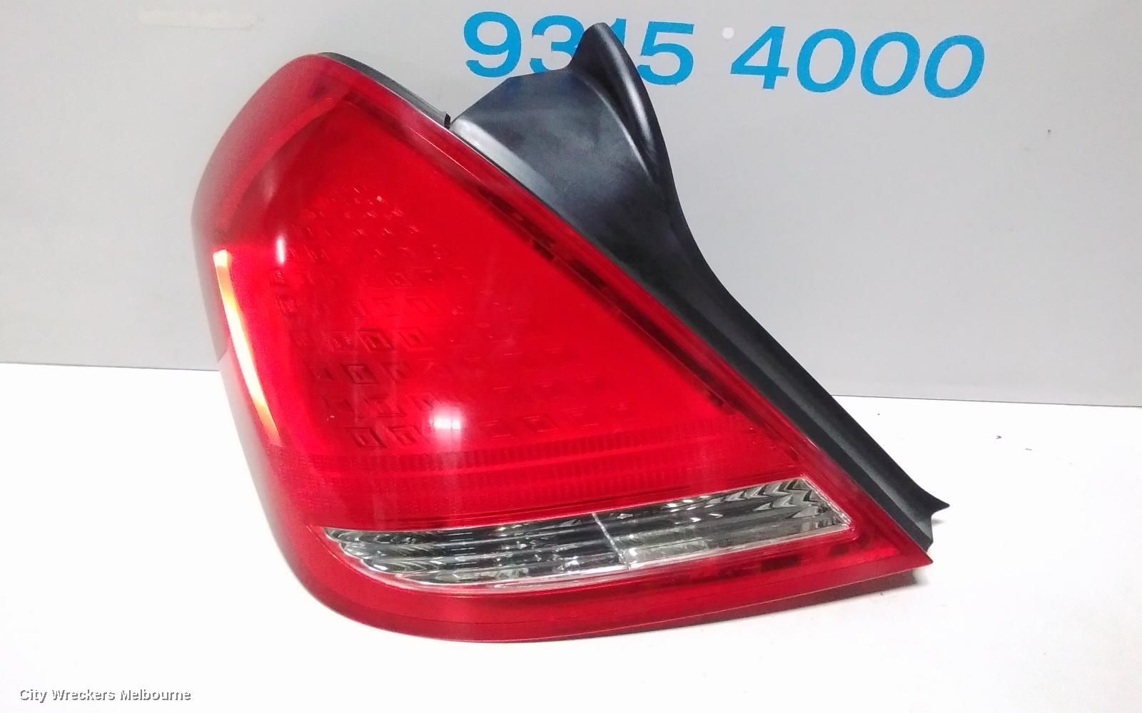 NISSAN MAXIMA LEFT TAILLIGHT, J31, LENS# 4969, 02/2002 - 12/2005