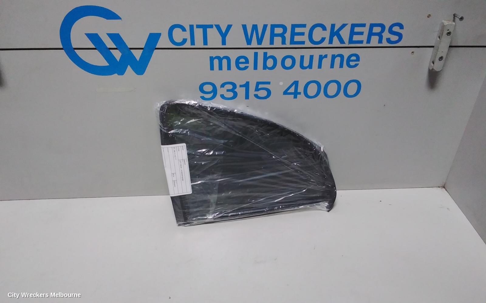 SUZUKI SWIFT RIGHT REAR 1/4 DOOR GLASS, FZ, 08/2010 - 03/2017