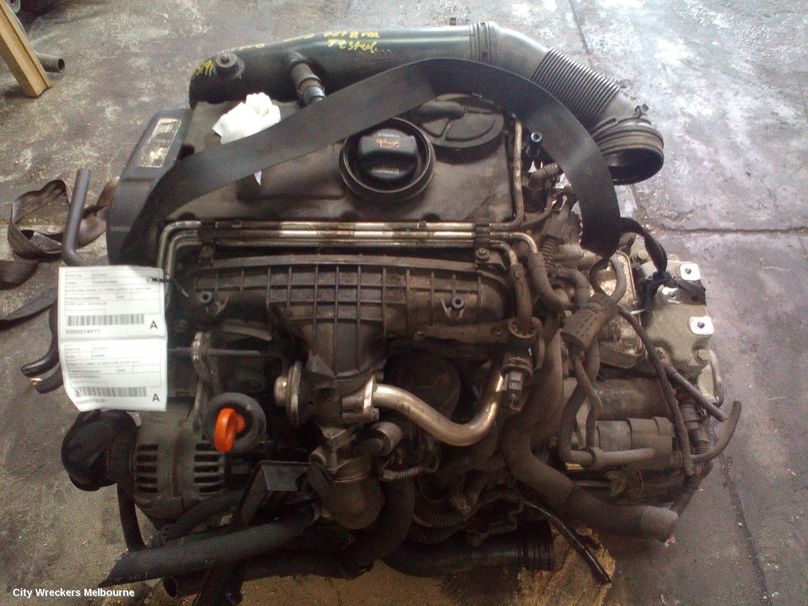 SKODA OCTAVIA TRANS/GEARBOX, AUTO, FWD, DIESEL, 2.0, TURBO, 6 SPEED, 1Z, LQV CODE, 01/2004 - 10/2013