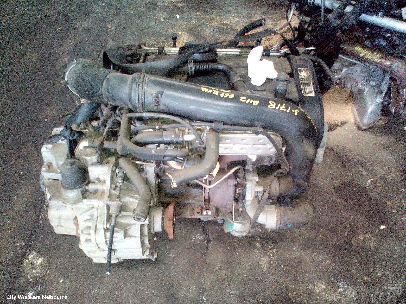 SKODA OCTAVIA TRANS/GEARBOX, AUTO, FWD, DIESEL, 2.0, TURBO, 6 SPEED, 1Z, LQV CODE, 01/2004 - 10/2013