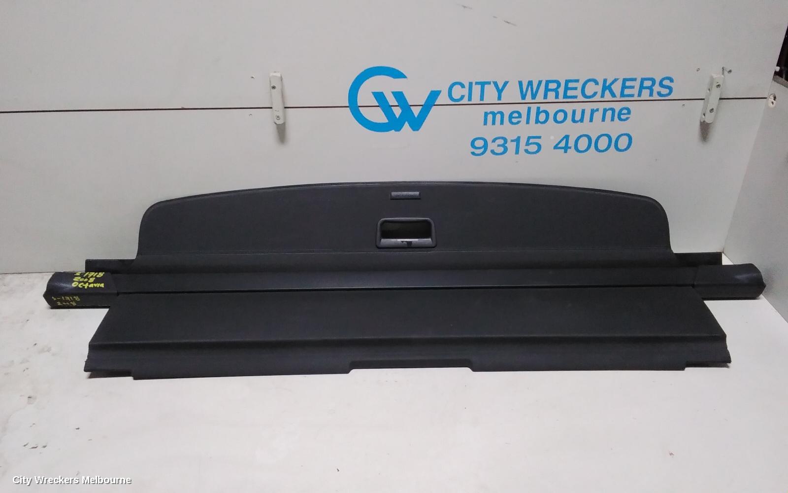 SKODA OCTAVIA PARCEL SHELF CARGO BLIND, 1Z 01/2004 - 02/2009