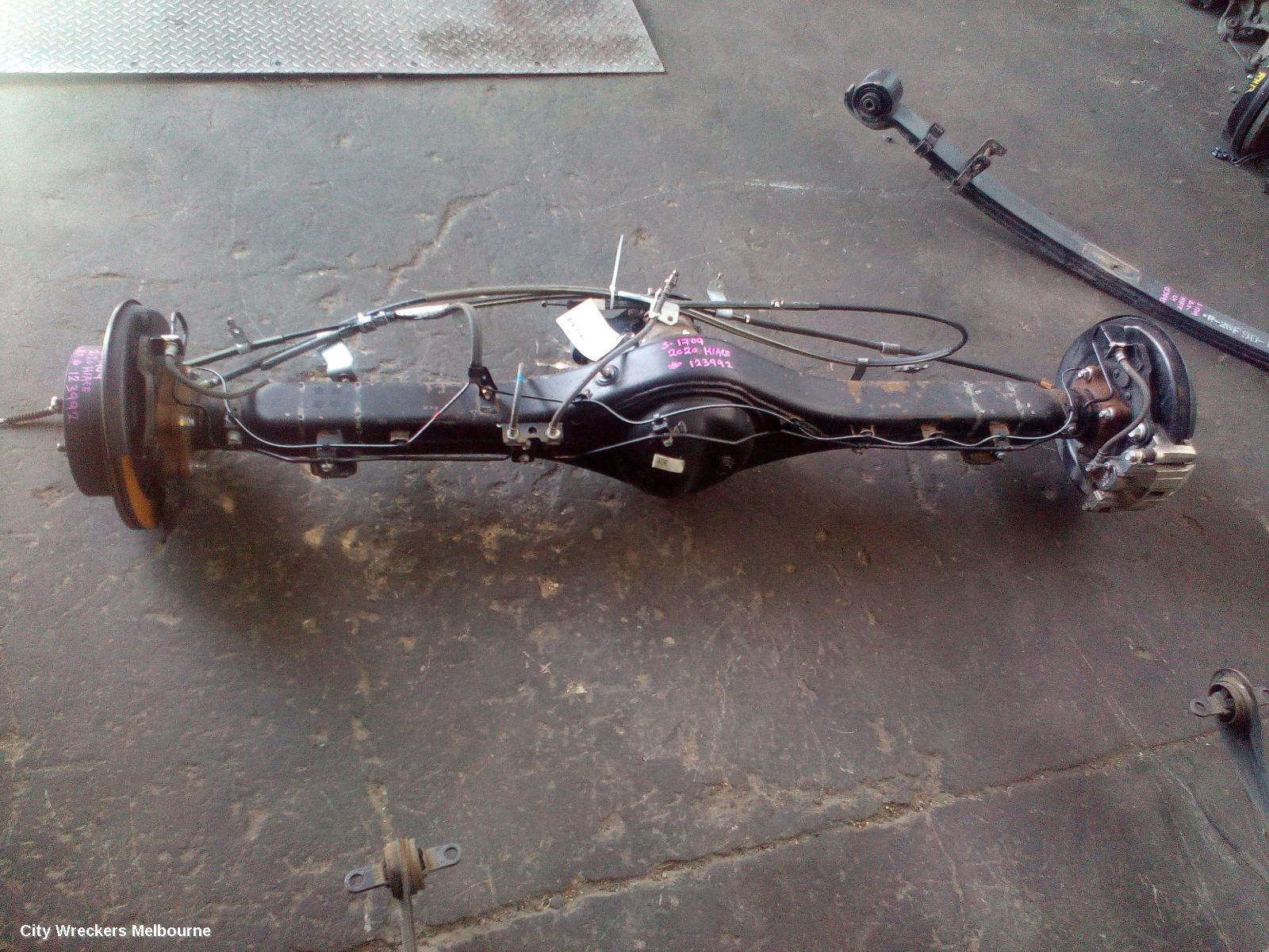 TOYOTA HIACE REAR DIFF ASSEMBLY, PETROL, 300 SERIES, 04/2019 ONWARDS