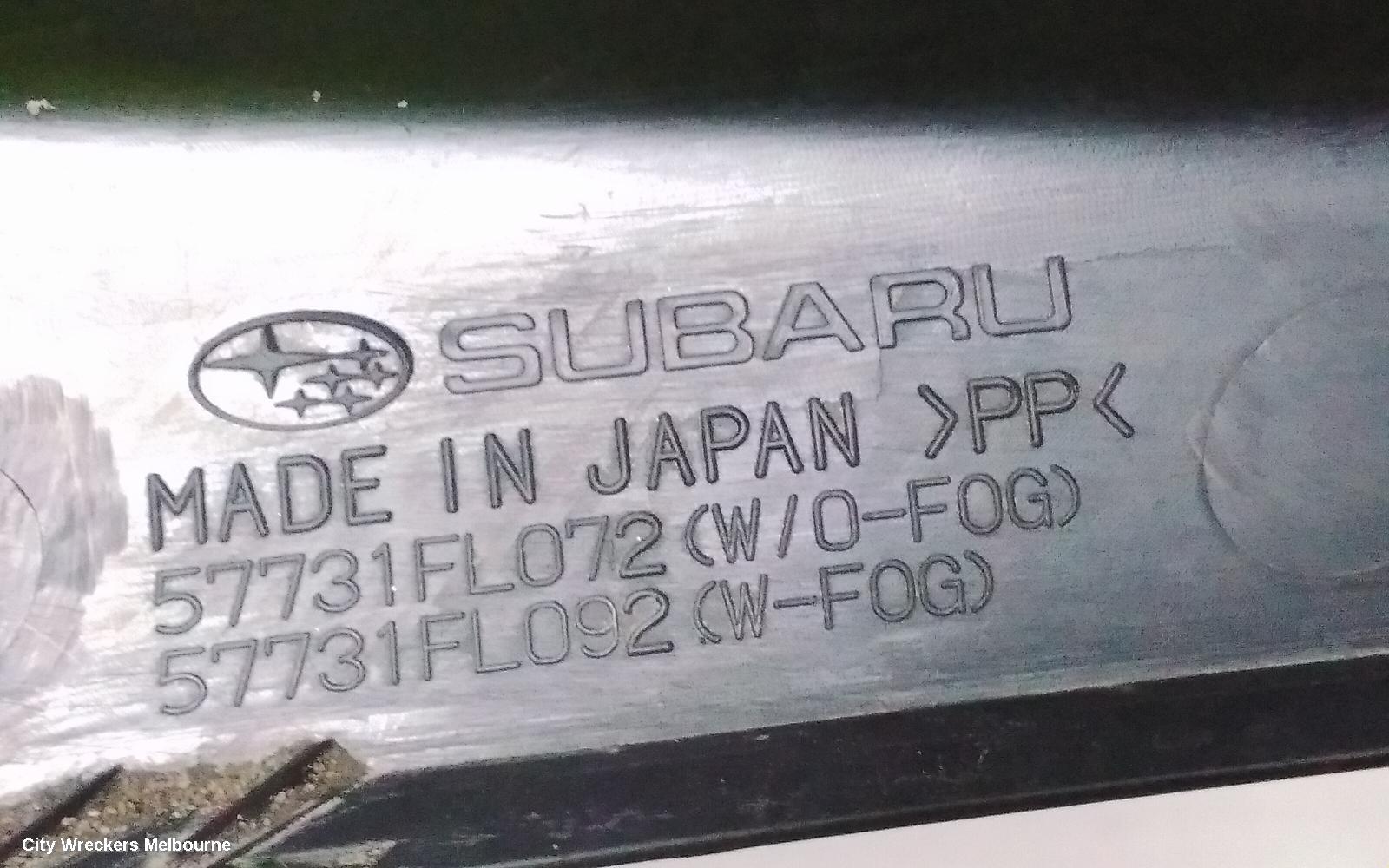 SUBARU XV LEFT INDICATOR/FOG/SIDE, BUMPER FOGLAMP, G5X, LED TYPE, 05/2017 - 06/2023
