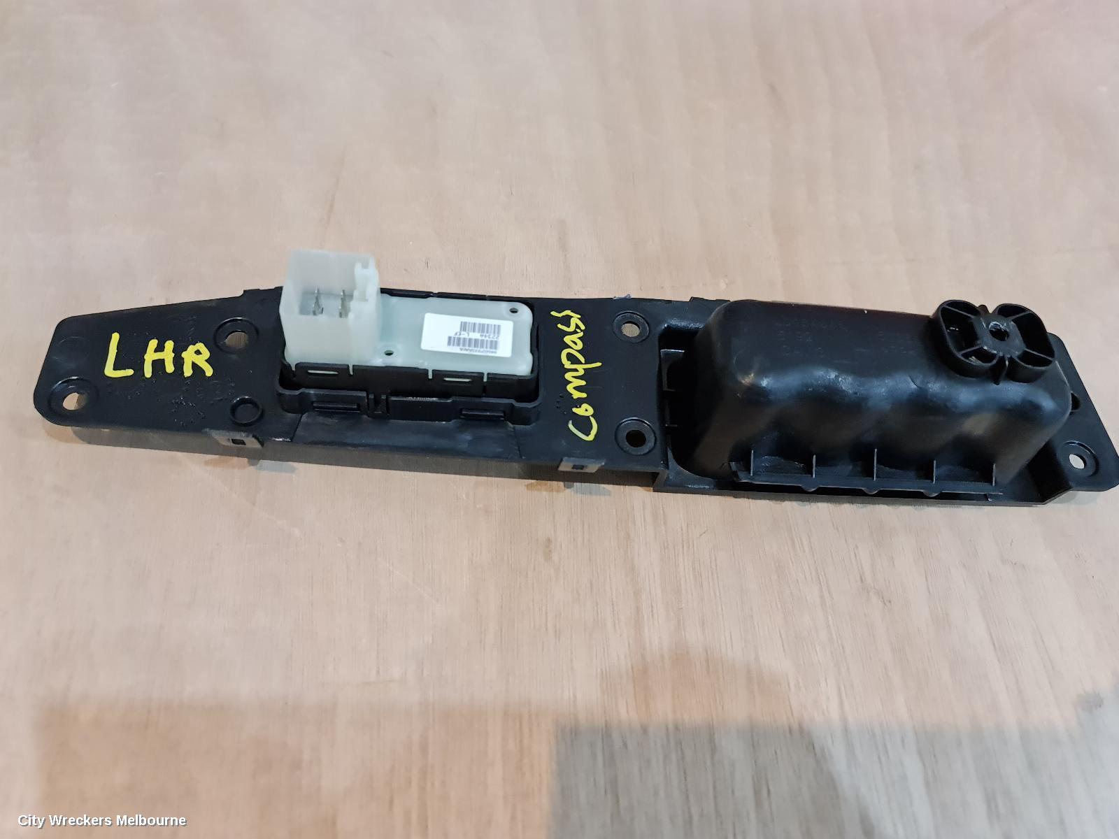 JEEP PATRIOT PWR DR WIND SWITCH, LH FRONT, MK, 08/2007 - 12/2016