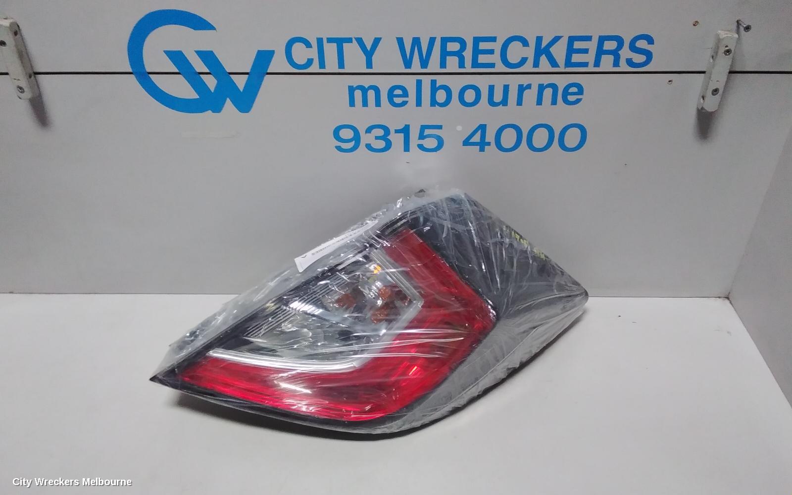 HONDA CIVIC RIGHT TAILLIGHT, IN BODY, HATCH, 10TH GEN, LED TYPE, 02/2017 ONWARDS