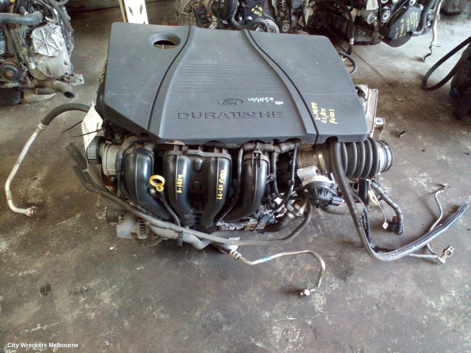 FORD FOCUS TRANS/GEARBOX, MANUAL, PETROL, 2.0, NON SPEEDO SENSOR IN SIDE OF BOX, LS-LT, 06/2005 - 04/2009