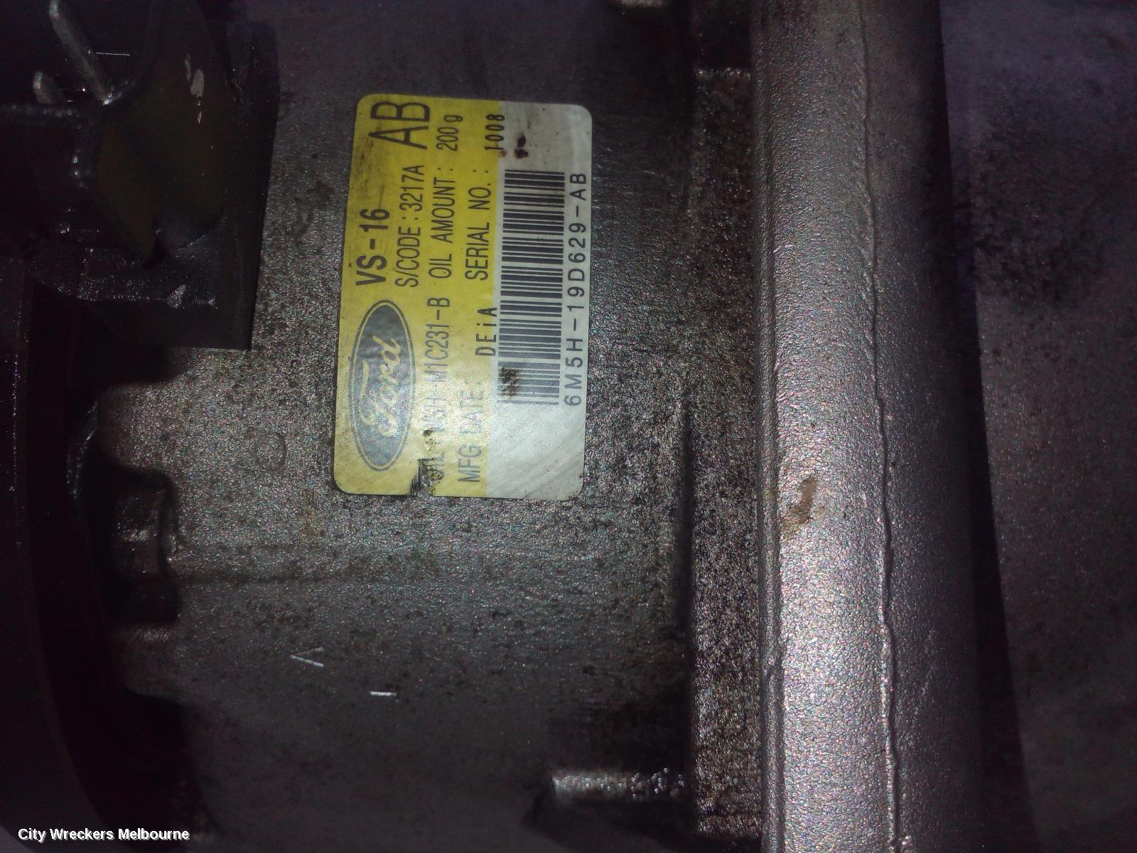 FORD FOCUS A/C COMPRESSOR, LV, 2.0, PETROL, 11/2008 - 07/2011