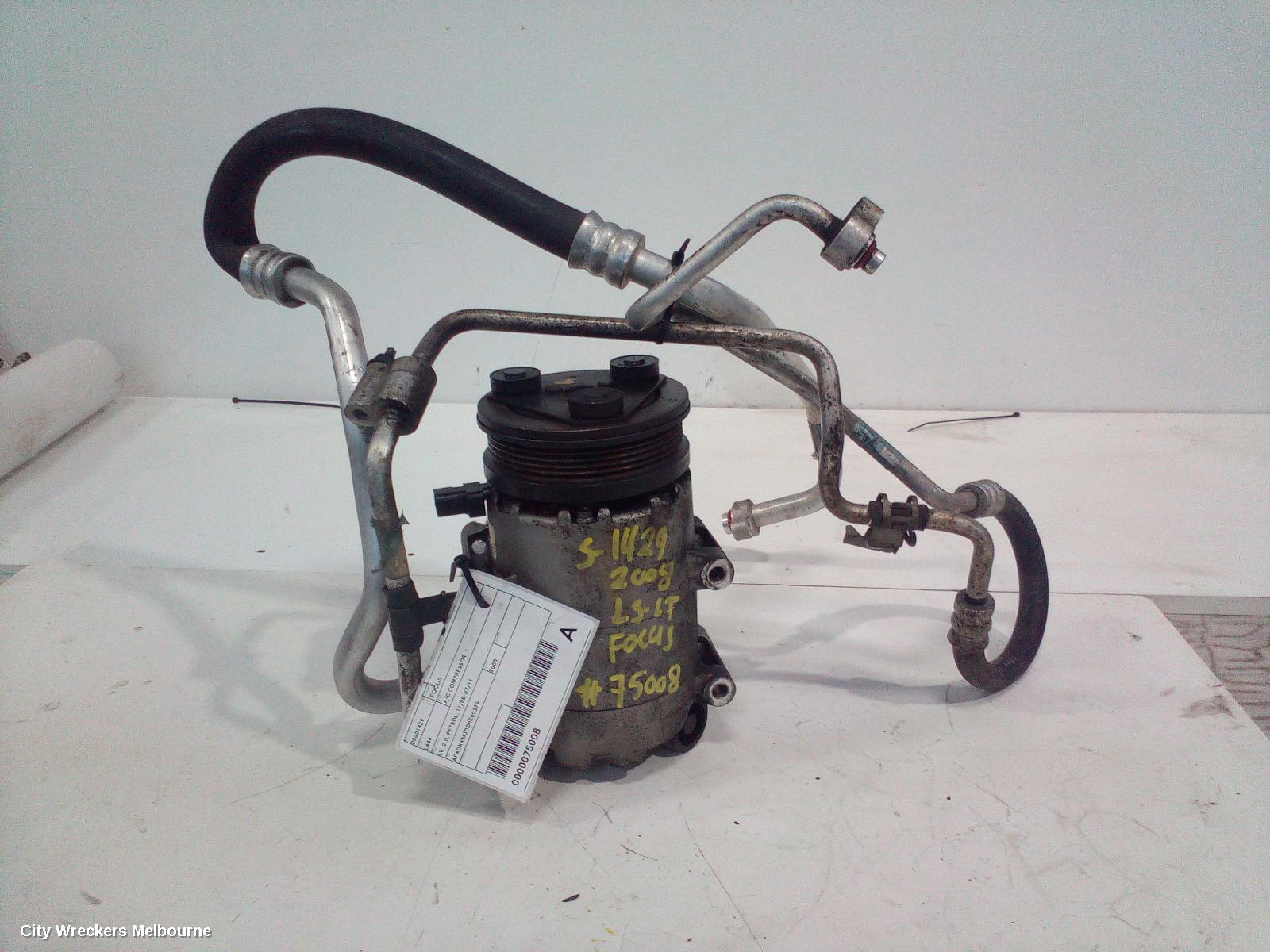 FORD FOCUS A/C COMPRESSOR, LV, 2.0, PETROL, 11/2008 - 07/2011