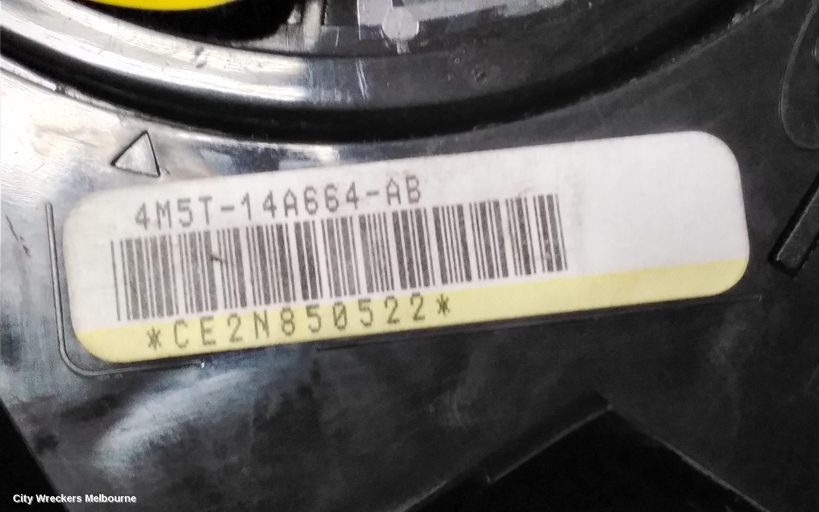 FORD FOCUS AIRBAG MODULE/SENSOR, CLOCKSPRING, LT, 05/2007 - 04/2009