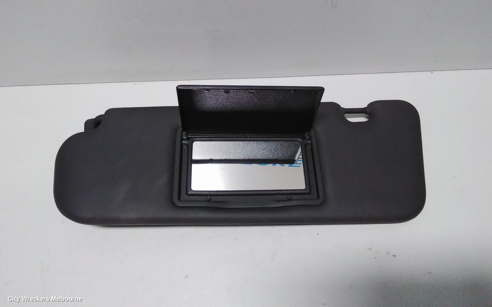 HOLDEN COMMODORE SUNVISOR, VE, RH SIDE, DARK GREY, 08/2006 - 04/2013