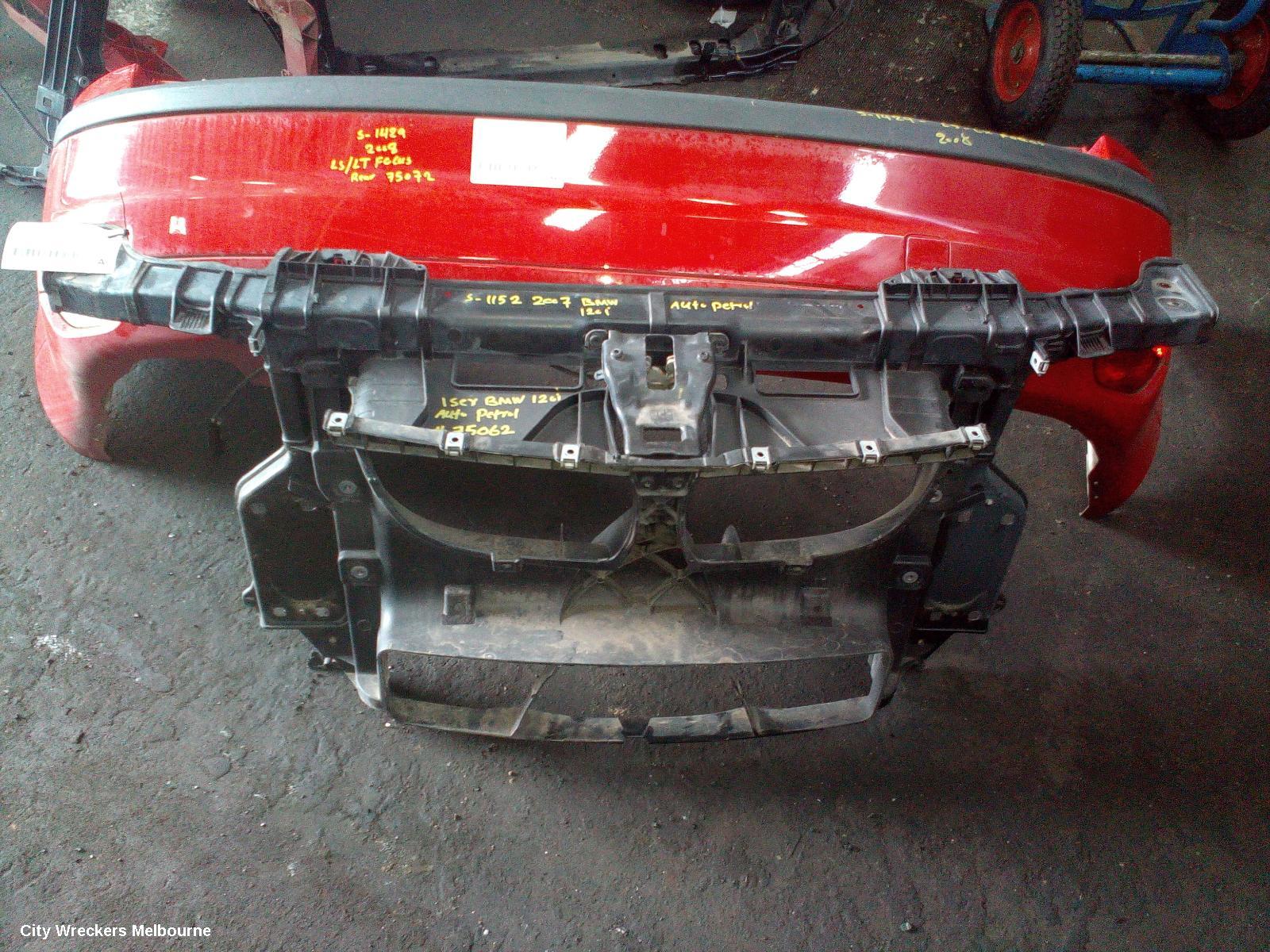 BMW 1 SERIES RADIATOR SUPPORT, E82/E87/E88, COUPE/HATCH/CABRIO, 10/2004 - 03/2012