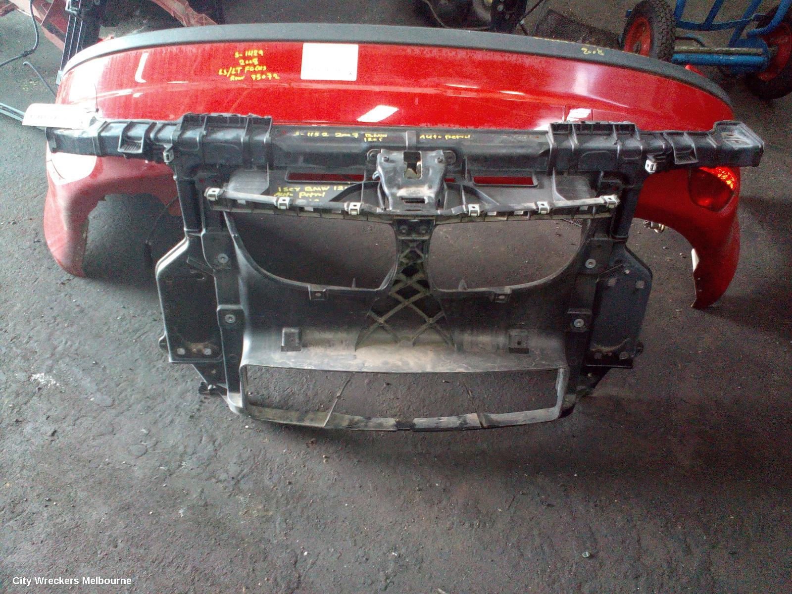 BMW 1 SERIES RADIATOR SUPPORT, E82/E87/E88, COUPE/HATCH/CABRIO, 10/2004 - 03/2012