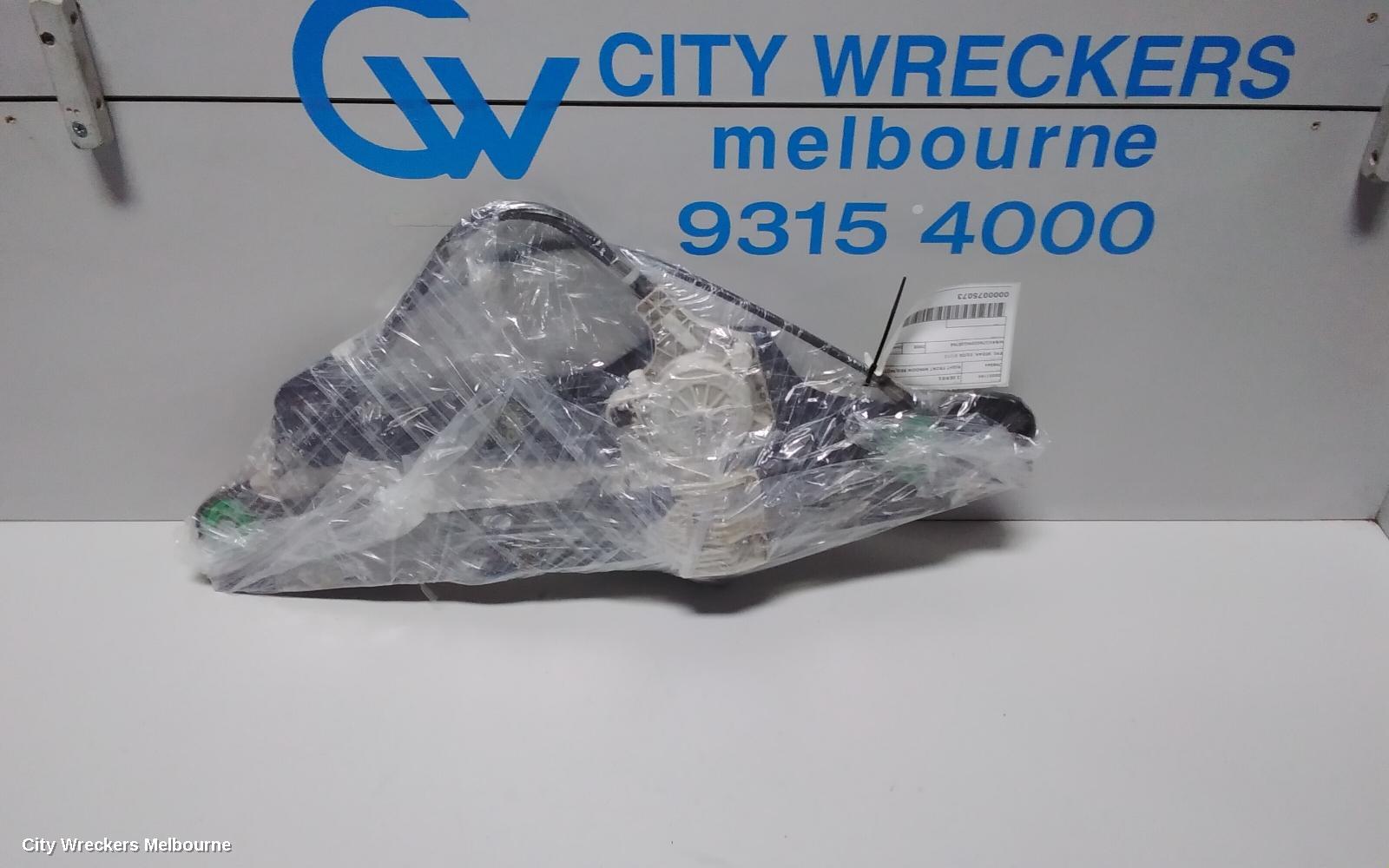 BMW 3 SERIES RIGHT FRONT WINDOW REG/MOTOR, E90, SEDAN, 03/2005 - 01/2012