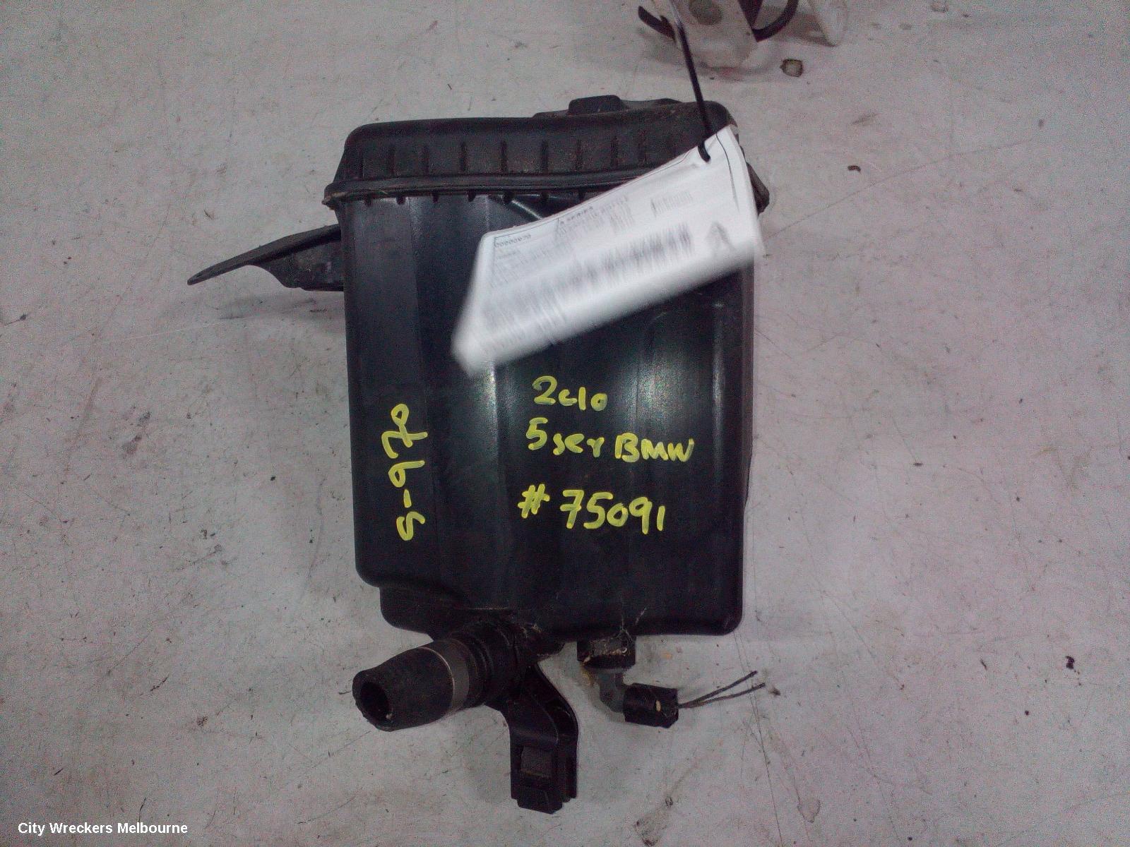 BMW 5 SERIES OVERFLOW BOTTLE, F07/F10, 520D/530D/535D/535I, P/N 17137647283, 02/2010 - 10/2017