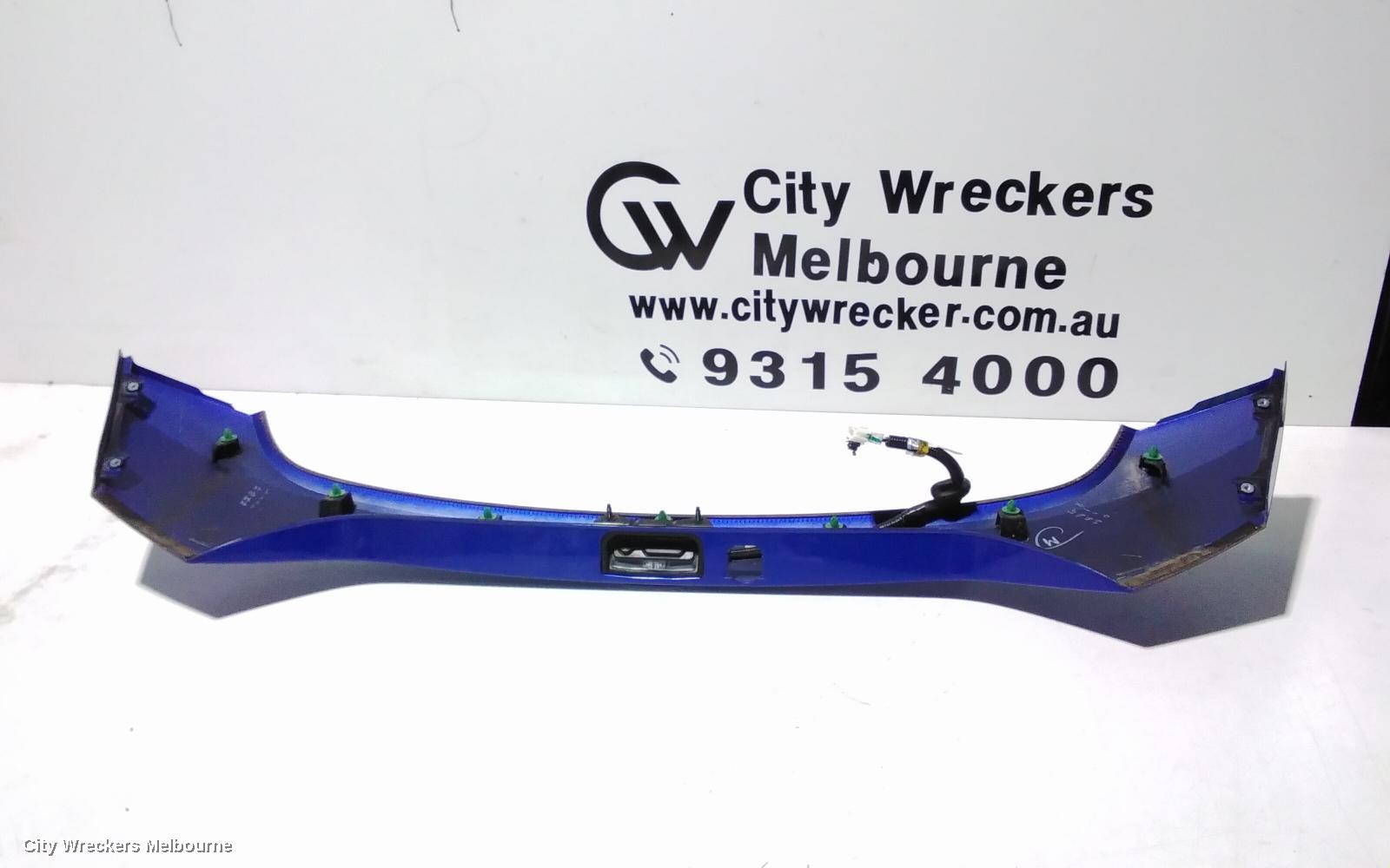HONDA CIVIC REAR GARNISH, TAILGATE GARNISH, 10TH GEN, HATCH, VTI/VTI-S/VTI-L/RS/VTI-LX, 02/2017 ONWARDS