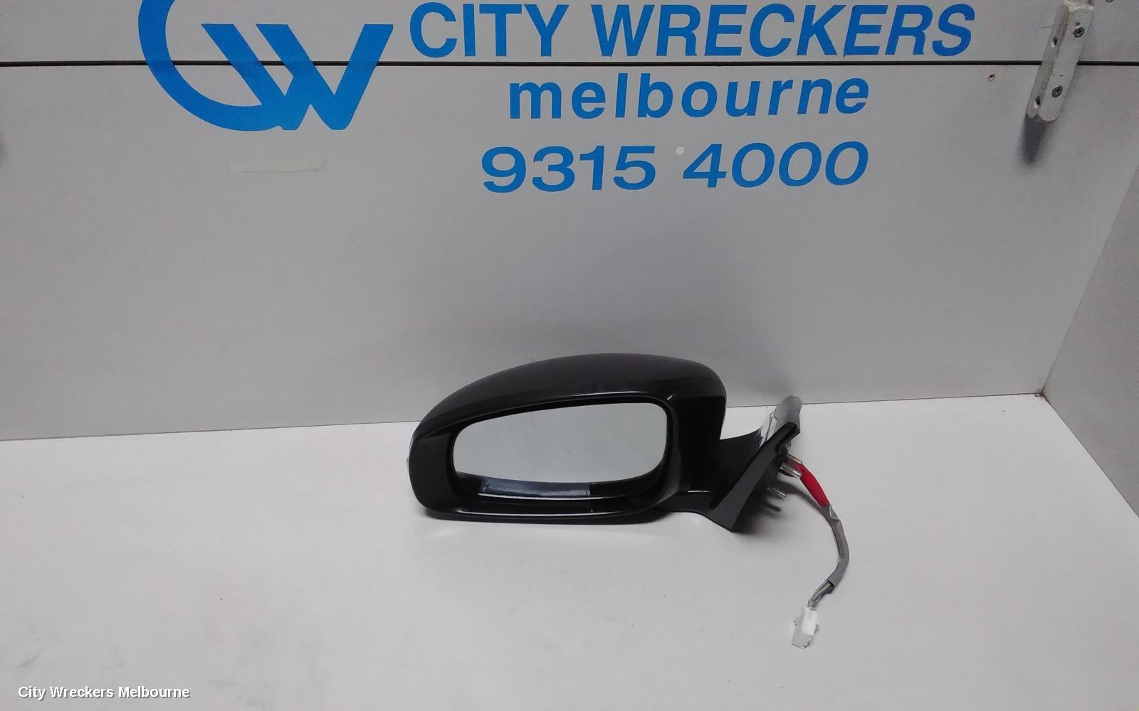 NISSAN MAXIMA LEFT DOOR MIRROR, J32, NON CAMERA TYPE, 06/2009 - 09/2014